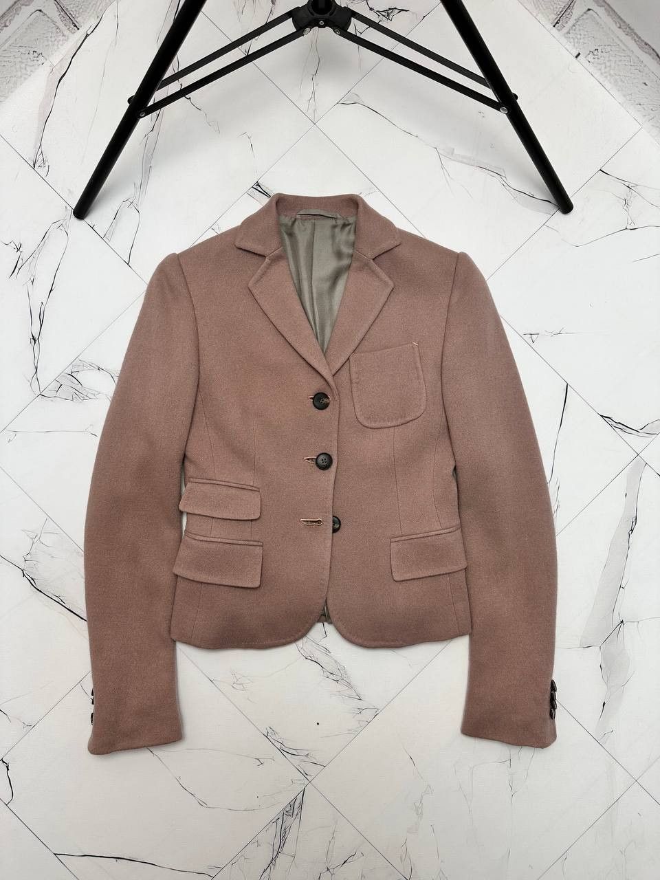 image of Kiton Cashmere Blazer Jacket in Pink, Women's (Size Small)