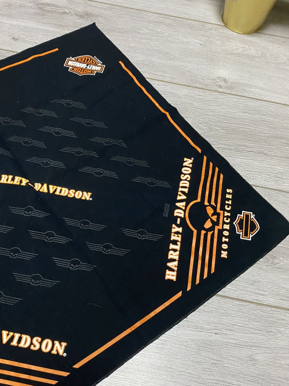 Harley Davidson Harley Davidson vintage scarf head durag hat Size ONE SIZE - 3 Thumbnail
