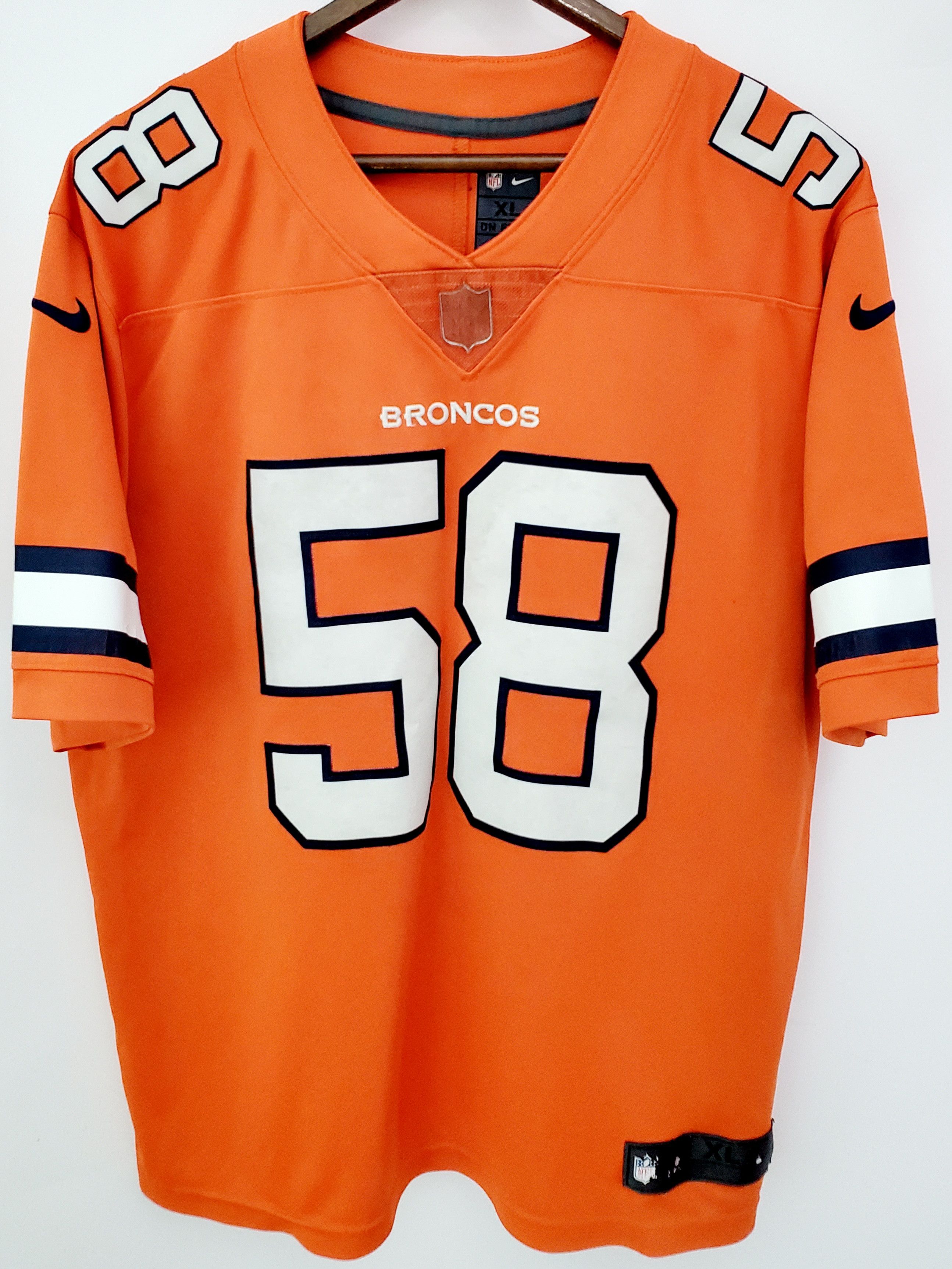 Von Miller #58 Denver Broncos Limited Color Rush Jersey Xl