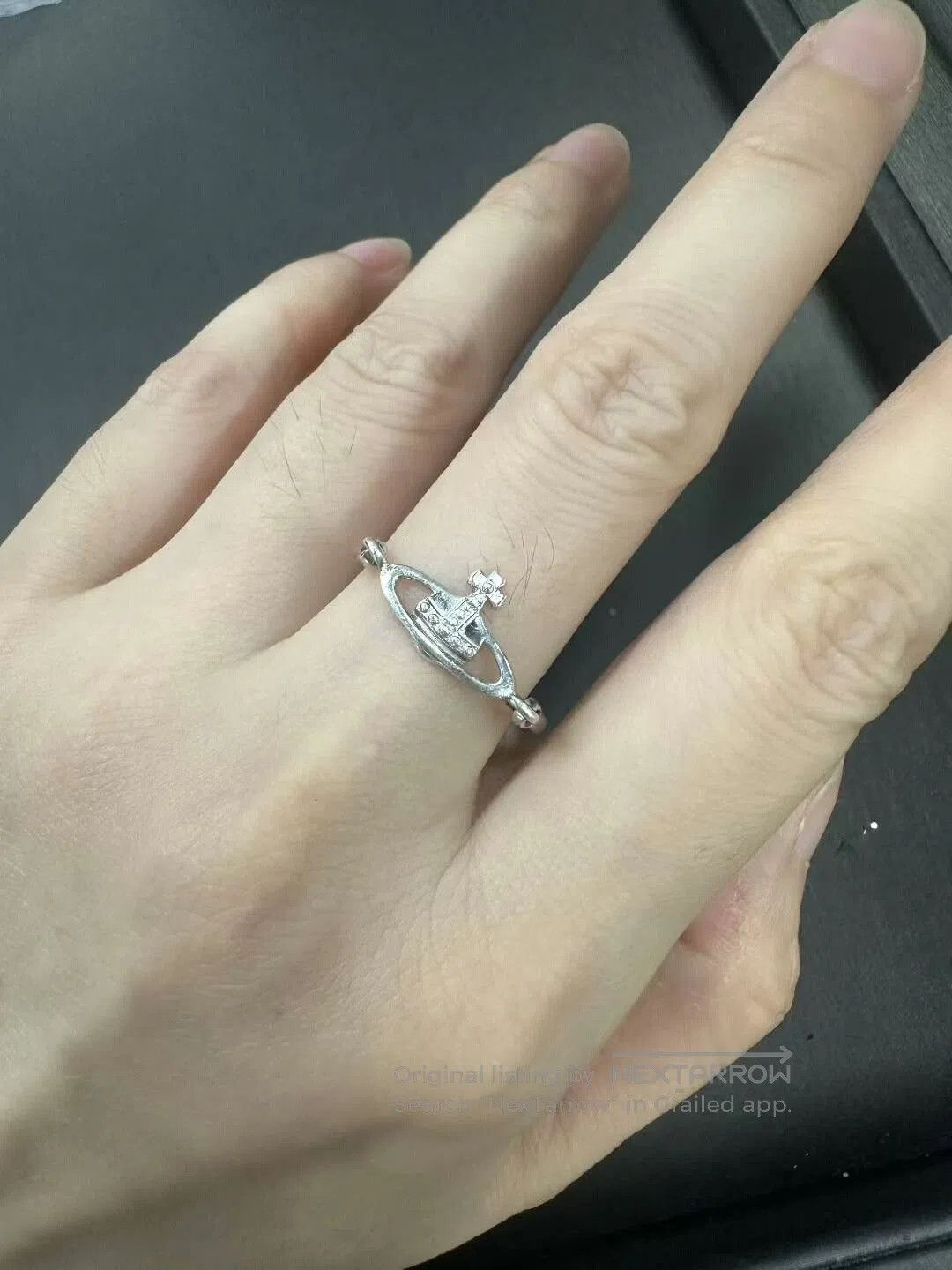 Vivienne Westwood Vivienne Westwood Saturn Ring Size L. Size ONE SIZE - 1 Thumbnail