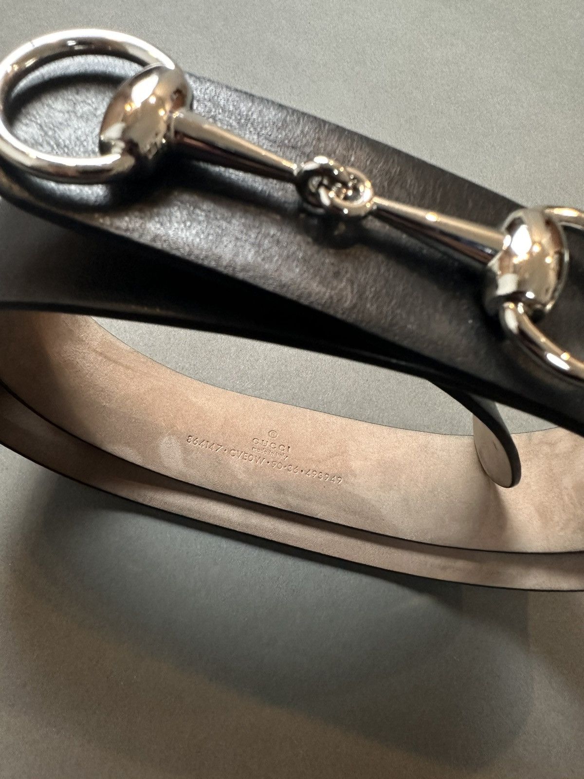 Gucci GUCCI DEMNA LA FAMIGLIA HORSEBIT BELT Size 32 - 2 Thumbnail