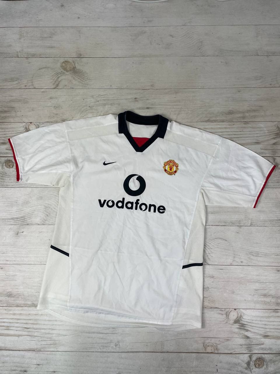 Nike Nike Manchester United 2002 2003 Away Shirt Soccer Jersey Size US XL / EU 56 / 4 - 1 Thumbnail