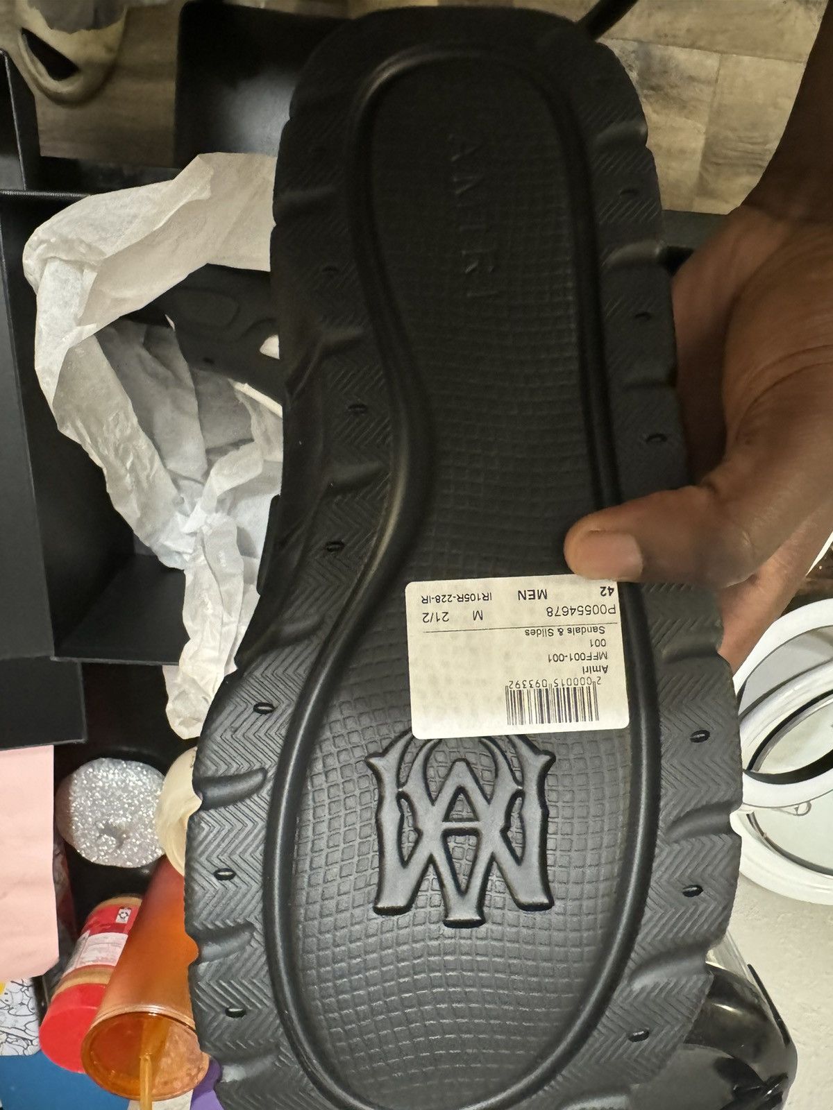 Amiri Amiri slides Size US 10 / EU 43 - 13 Thumbnail