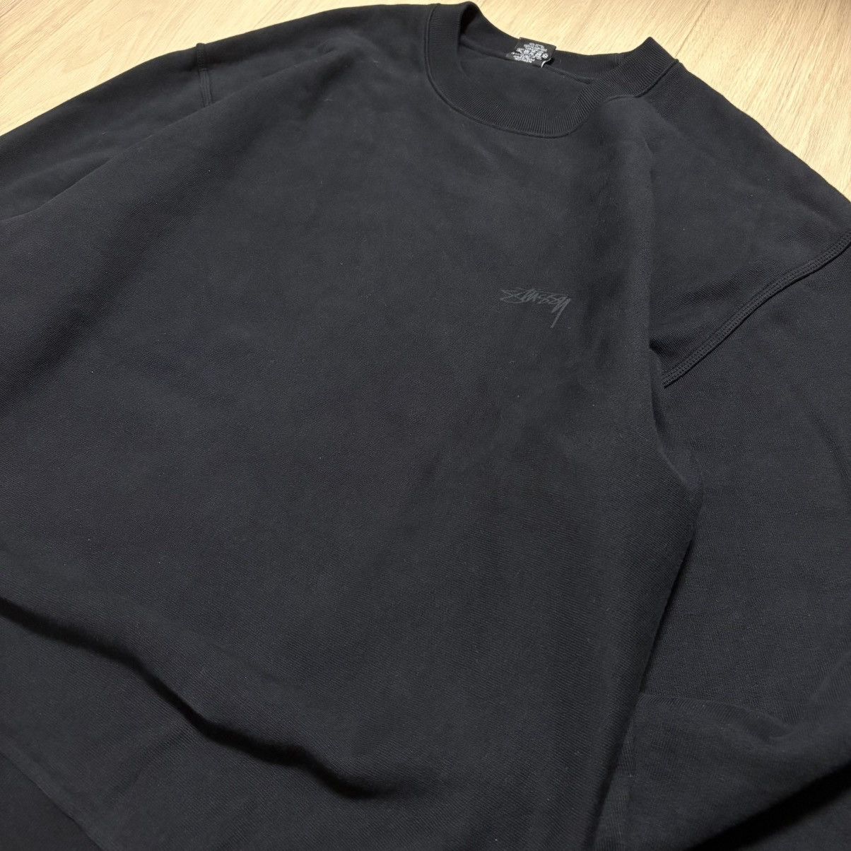 Stussy Stussy black sweatshirt Size US XL / EU 56 / 4 - 2 Thumbnail