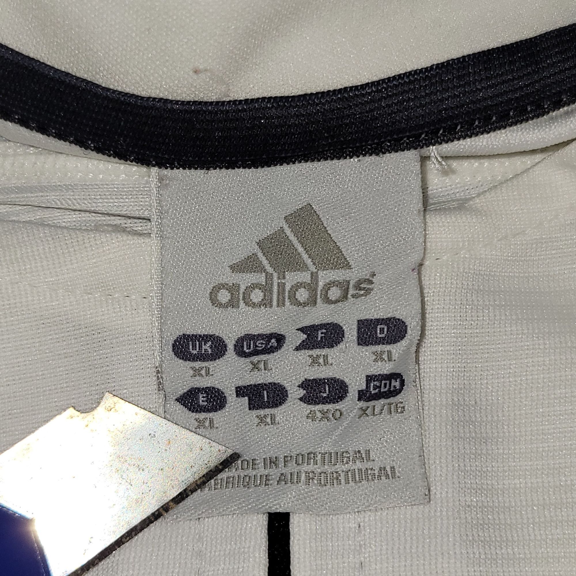 Adidas Zidane Real Madrid 2003 2004 UEFA Long Sleeve Soccer Jersey Size US XL / EU 56 / 4 - 7 Thumbnail
