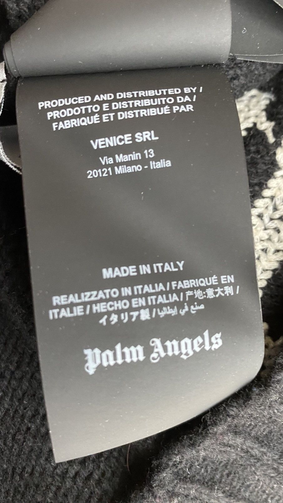 Palm Angels Palm Angels Wool Sweater Black Size M Size US M / EU 48-50 / 2 - 5 Thumbnail