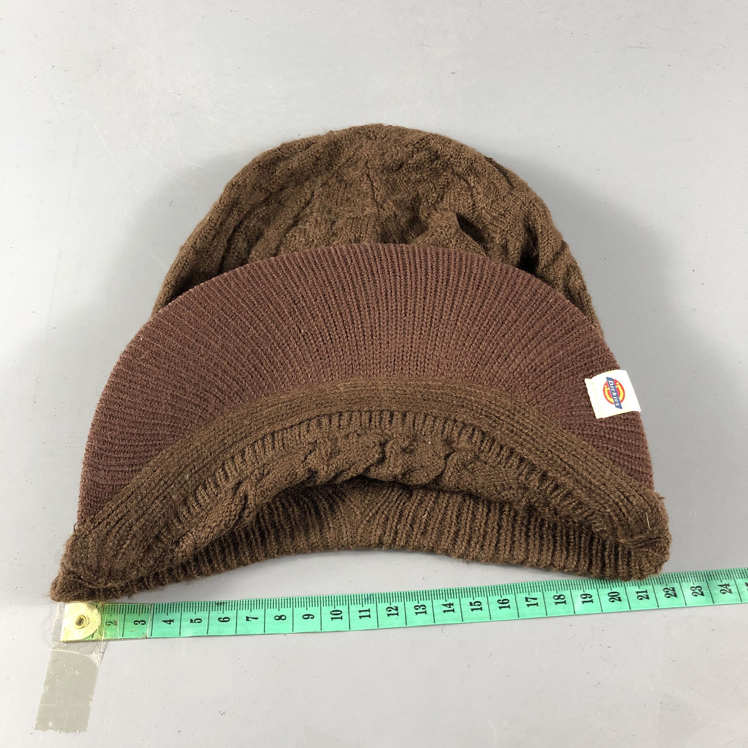 Dickies Dickies Cable Knit Beanie Hat Snowcap Snow Hat B627 Size ONE SIZE - 3 Thumbnail