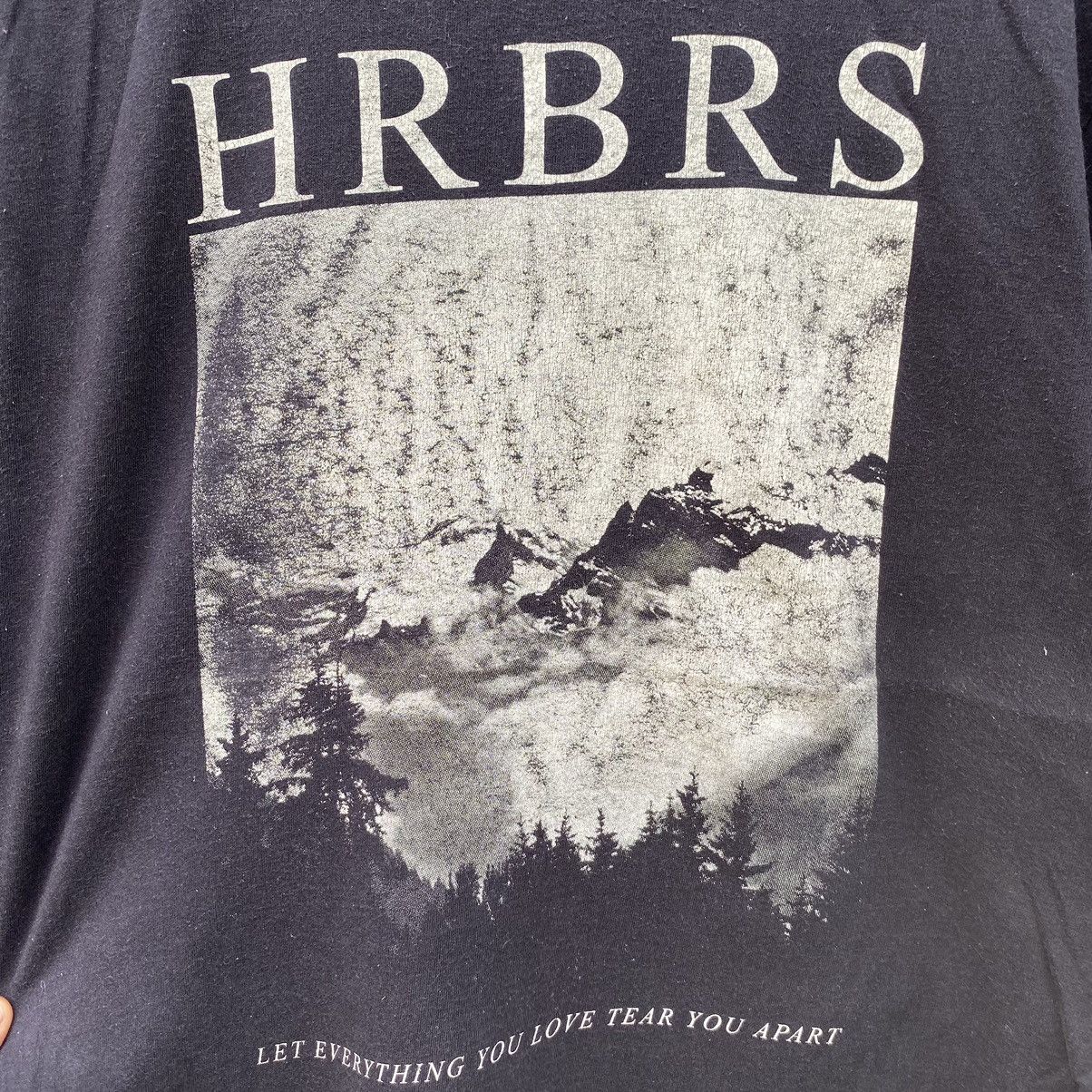 Band Tees Thrashed Faded Vintage Y2K HRBRS Post Hardcore ERD GRUNGE T Size US L / EU 52-54 / 3 - 3 Thumbnail