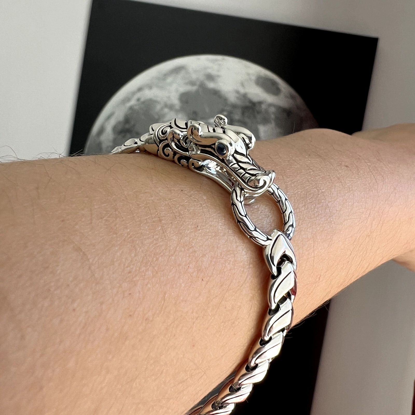 John Hardy John Hardy Naga DragonBracelet Sterling Silver 7mm unisex Size ONE SIZE - 2 Thumbnail