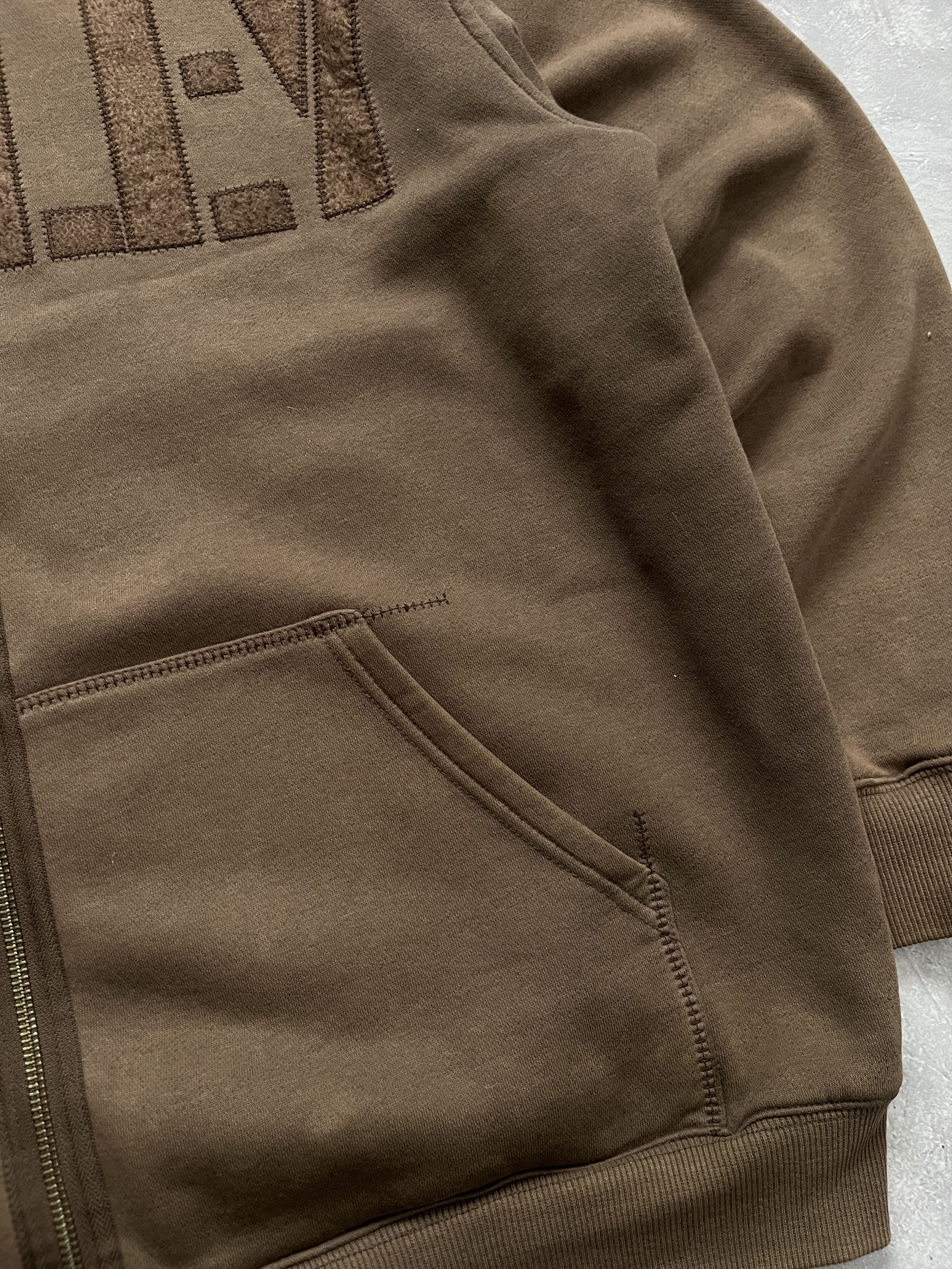 Oakley Vintage Oakley Y2K Hoodie Brown Full Zip Sweatshirt Big Logo Size US XL / EU 56 / 4 - 5 Thumbnail
