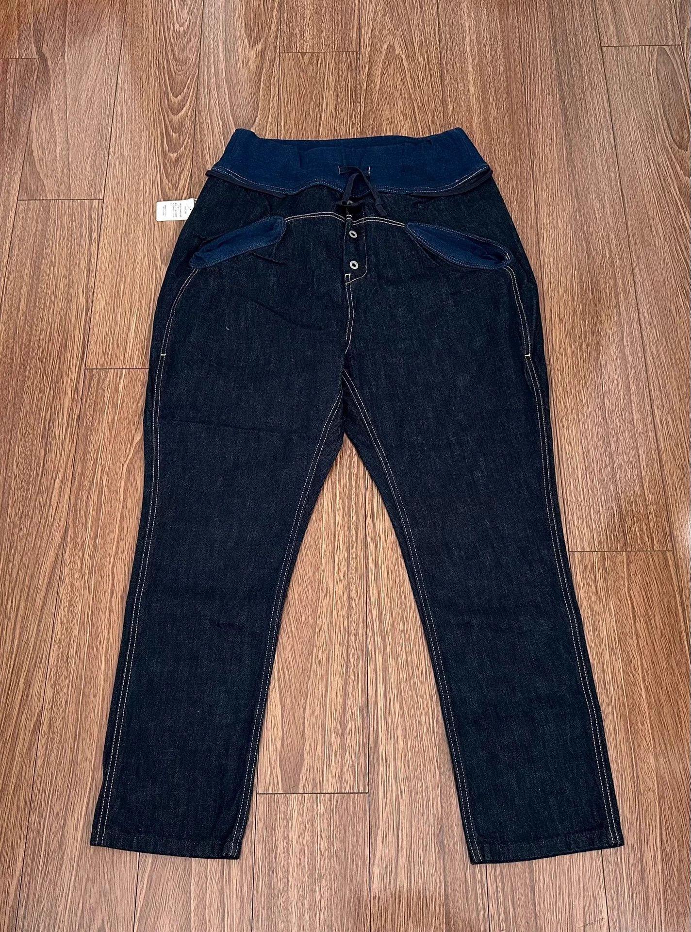 Kapital KAPITAL VINTAGE INDIGO PANTS, elasticated, Size US 32 / EU 48 - 1 Thumbnail