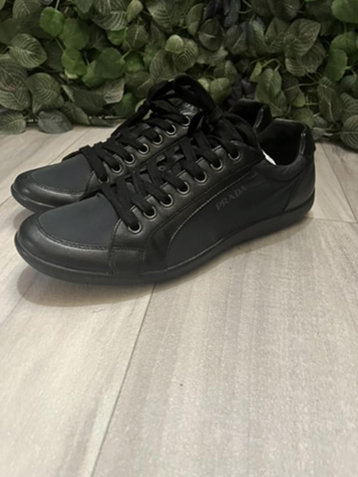 Prada Prada Nylon Low Shoes Men's Sneakers Sz 12 w/ COA Size US 12 / EU 45 - 3 Thumbnail