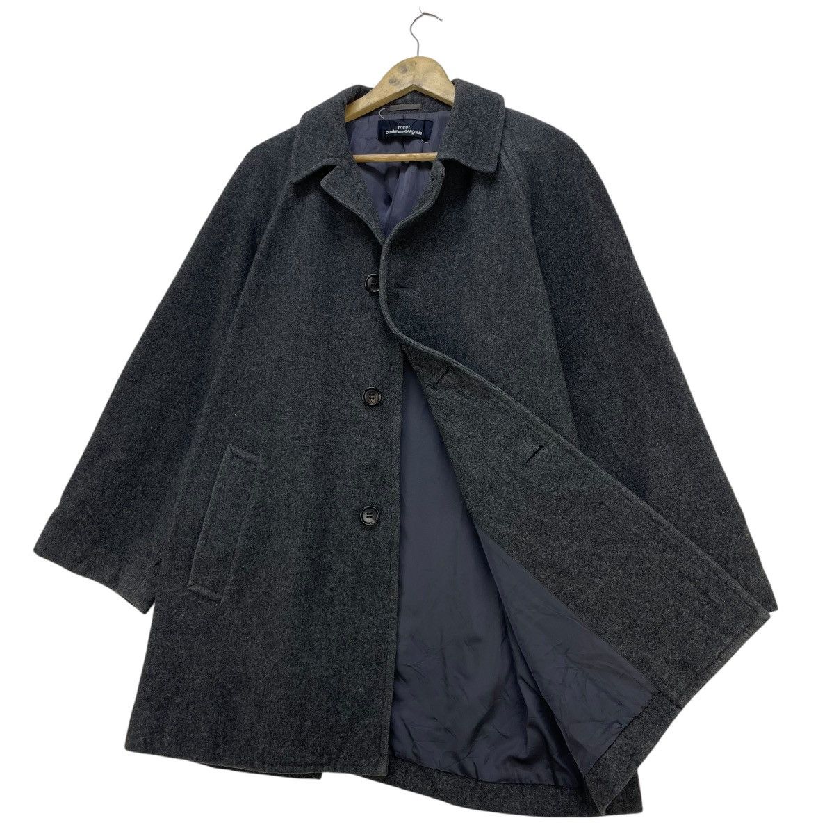CDG by Comme des Garcons × Comme des Garcons × Vintage 💥Vintage Comme Des Carcons Tricot AD1993 Long Coat Jacket Size US S / EU 44-46 / 1 - 1 Thumbnail