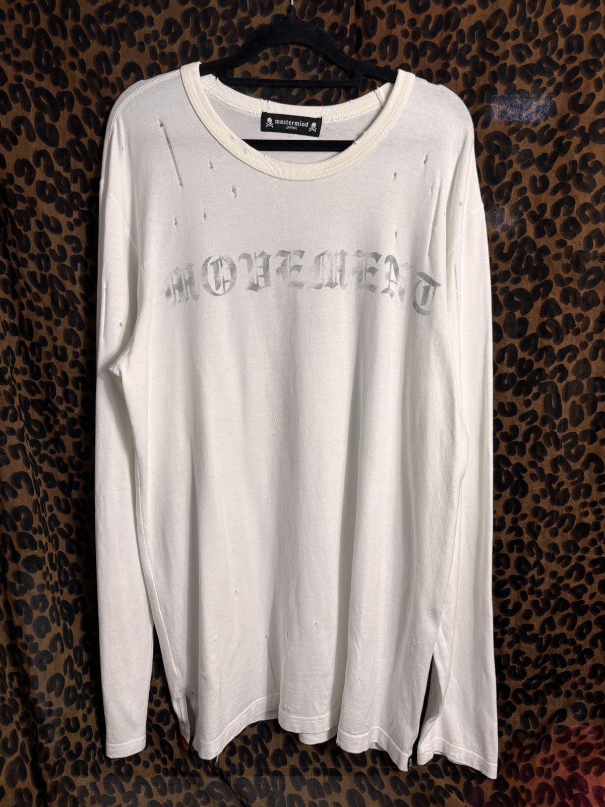 Mastermind Japan Mastermind Japan Distressed Long Sleeve Size US L / EU 52-54 / 3 - 1 Thumbnail