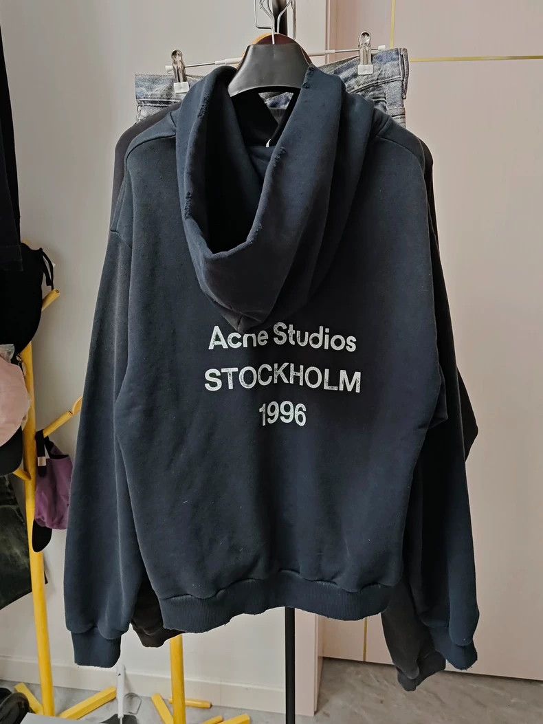 Acne Studios Acne Studios 1996 Lettered Hoodie Sweatshirt Size US S / EU 44-46 / 1 - 1 Thumbnail