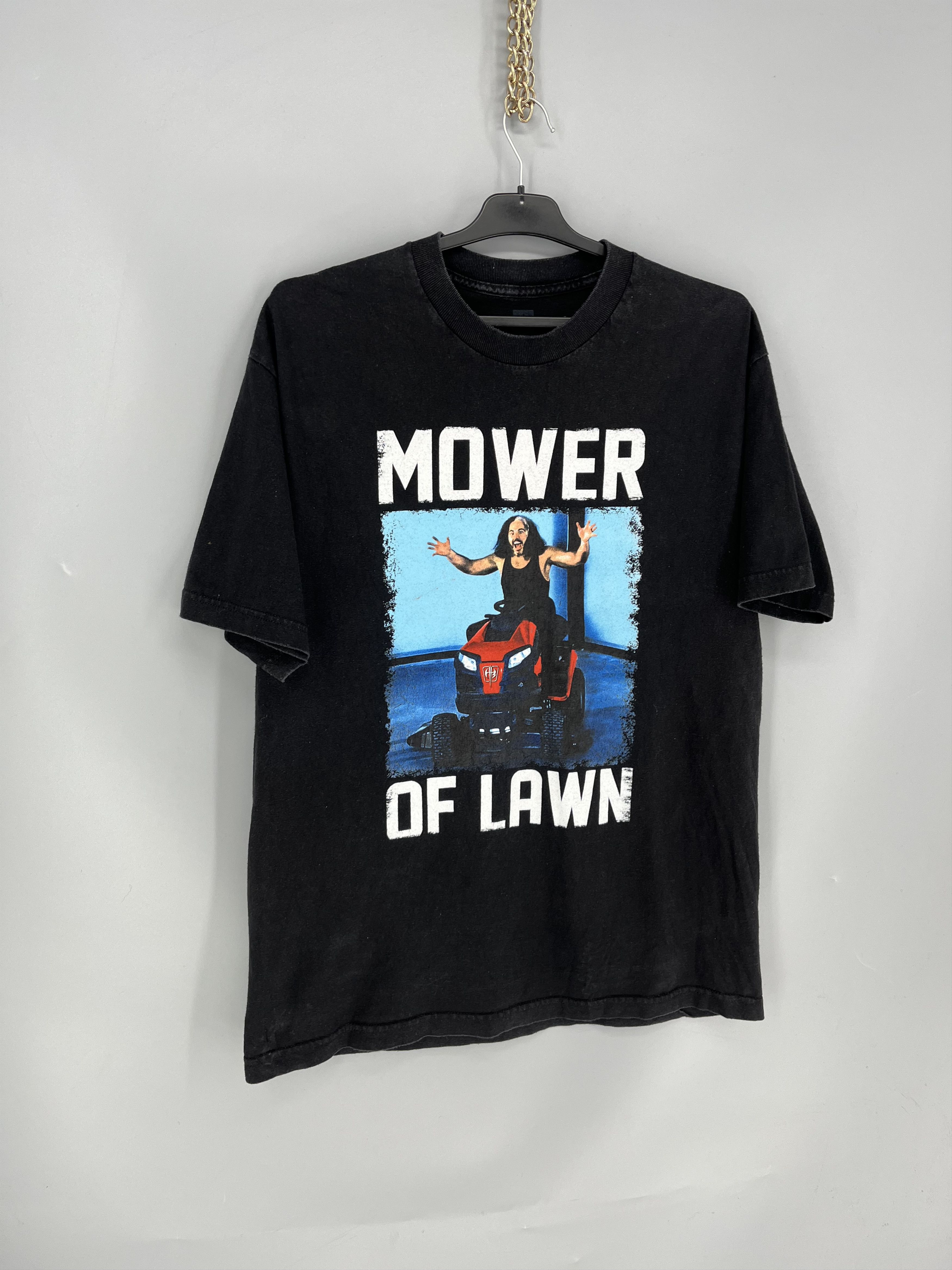 WWE WWE Matt Hardy Mower of Lawn Vintage Wrestling Tee Shirt Size US L / EU 52-54 / 3 - 2 Thumbnail