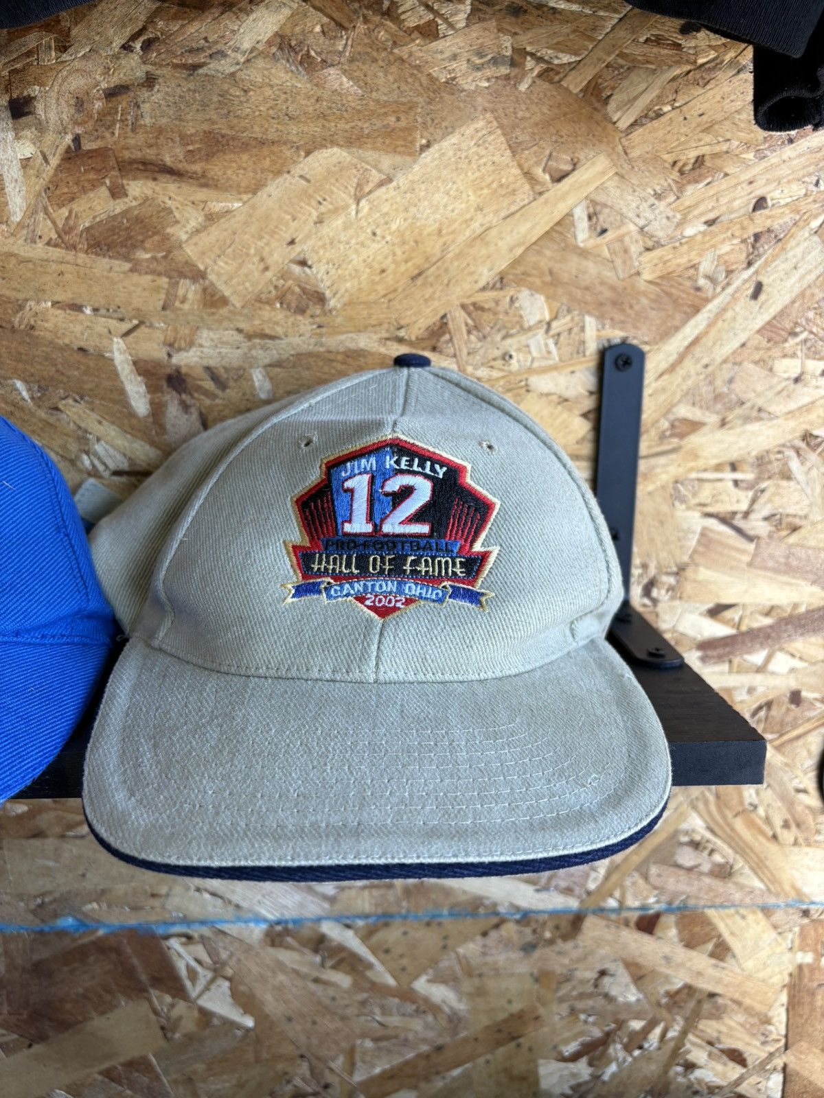 NFL × Vintage Vintage 2002 Jim Kelly Hall Of fame Buffalo Bills Hat Size ONE SIZE - 1 Thumbnail