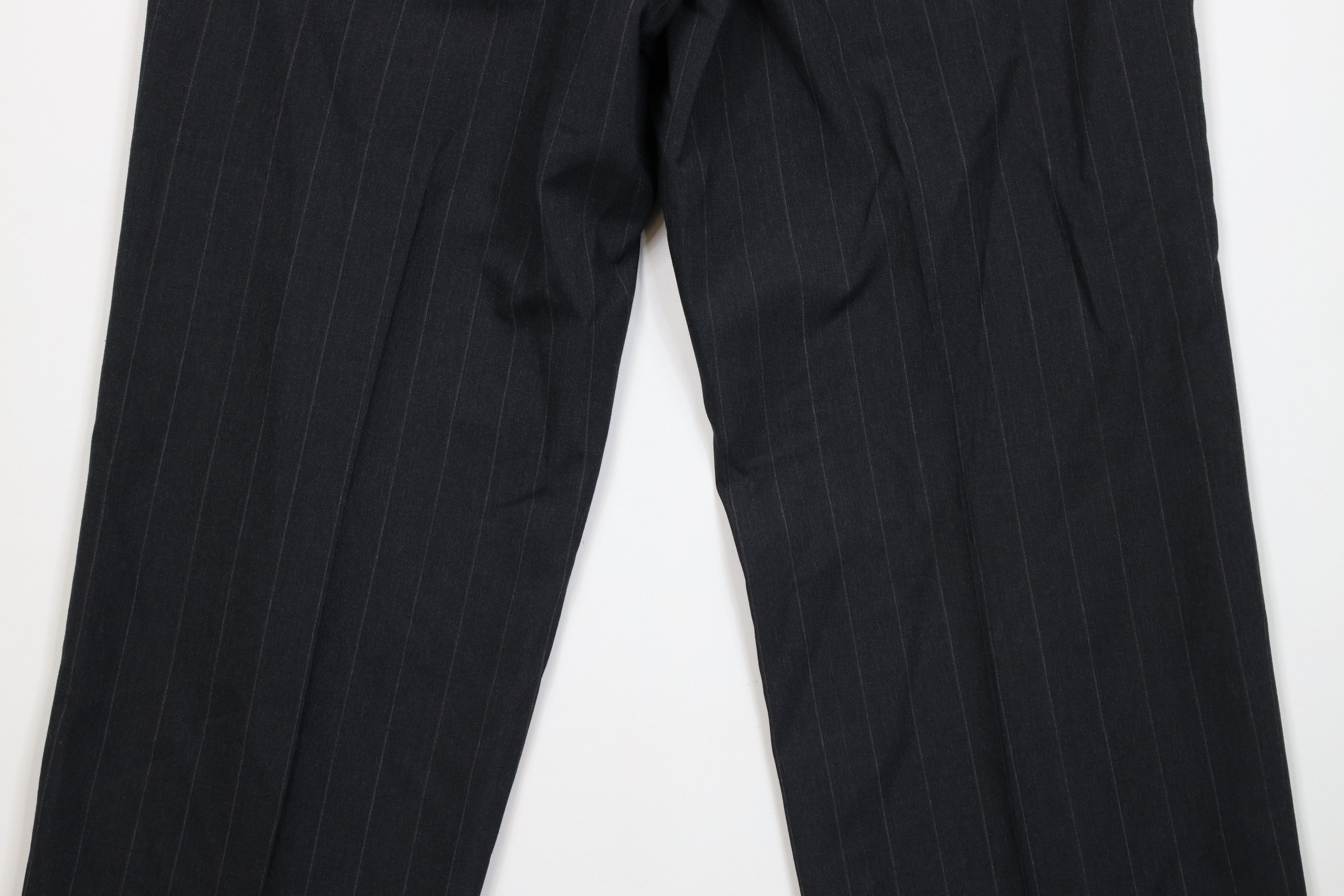 Vintage Vintage 70s Streetwear Pinstriped Wide Leg Chino Pants USA Size US 34 / EU 50 - 9 Thumbnail