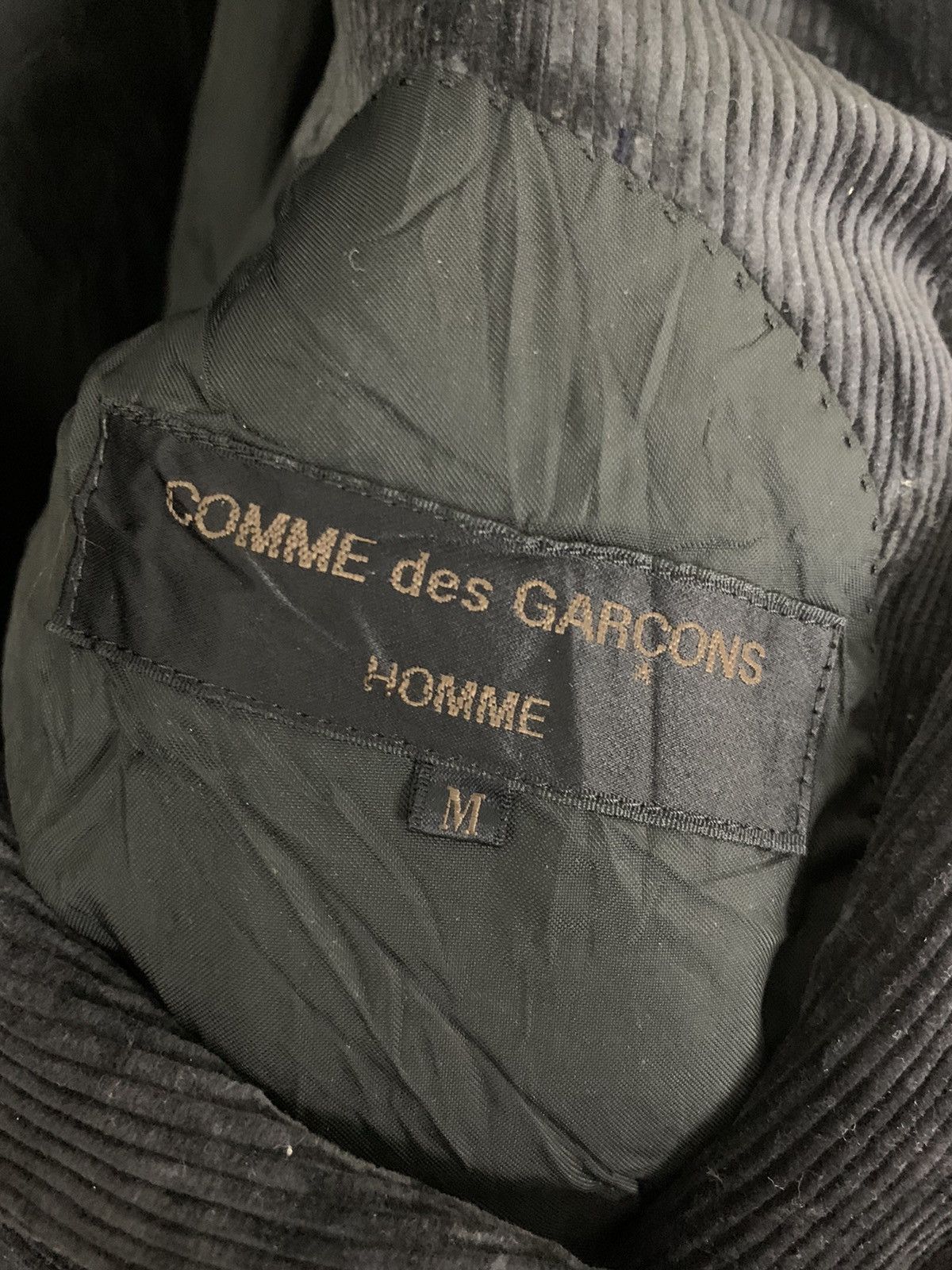 Comme des Garcons Vintage CDG HOMME Velour Corduroy Size US L / EU 52-54 / 3 - 5 Thumbnail