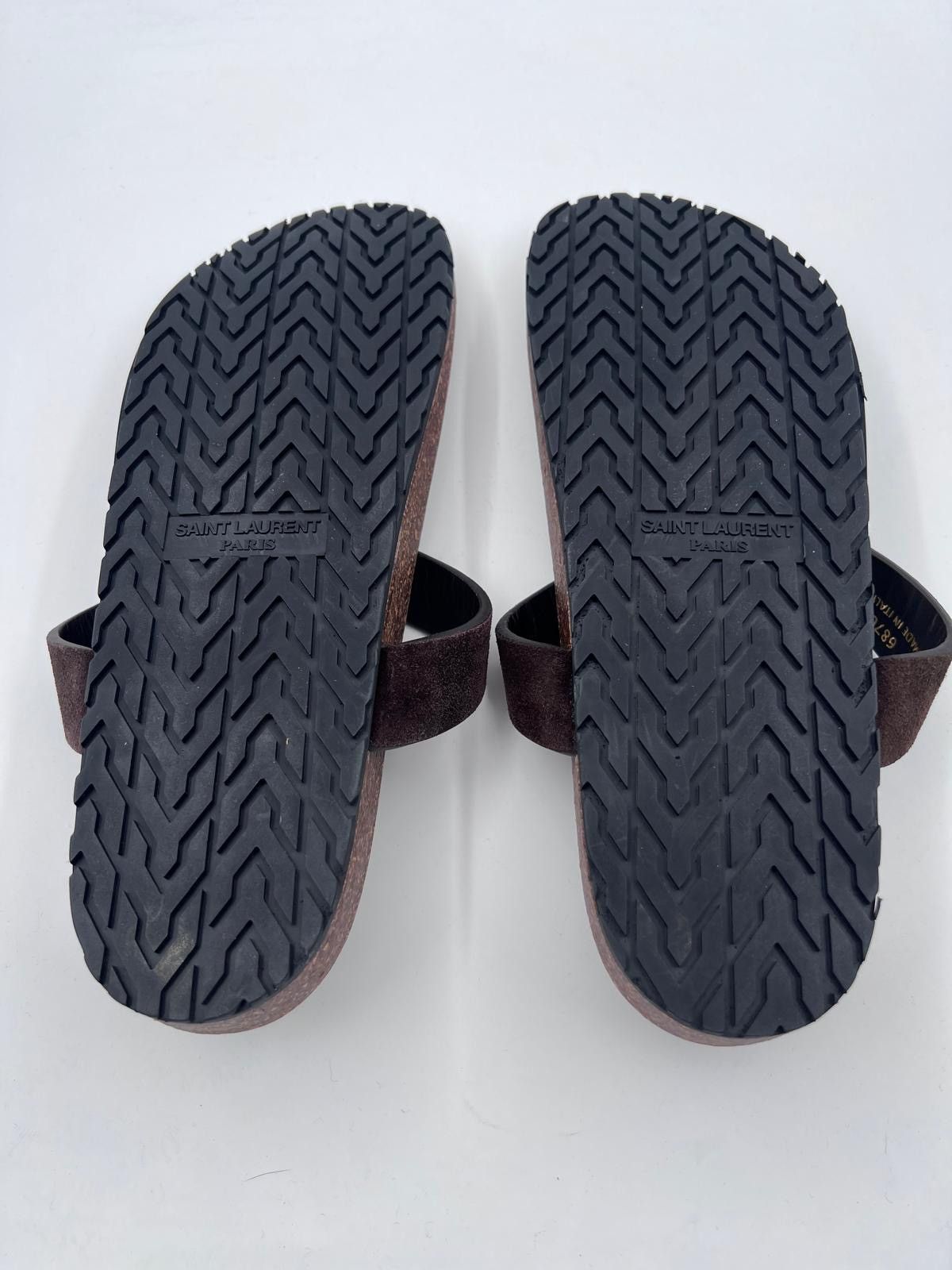 Saint Laurent Paris New Saint Laurent Fabrice men sandals IT43.5/US 10.5/UK 9.5 Size US 10.5 / EU 43-44 - 11 Thumbnail