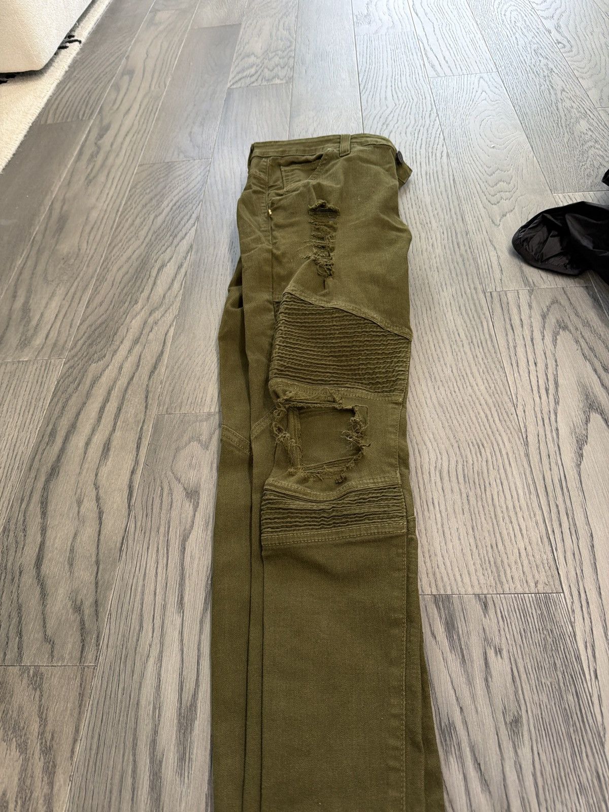 Other Gold Denim green ripped jeans size 32 Size US 32 / EU 48 - 3 Thumbnail