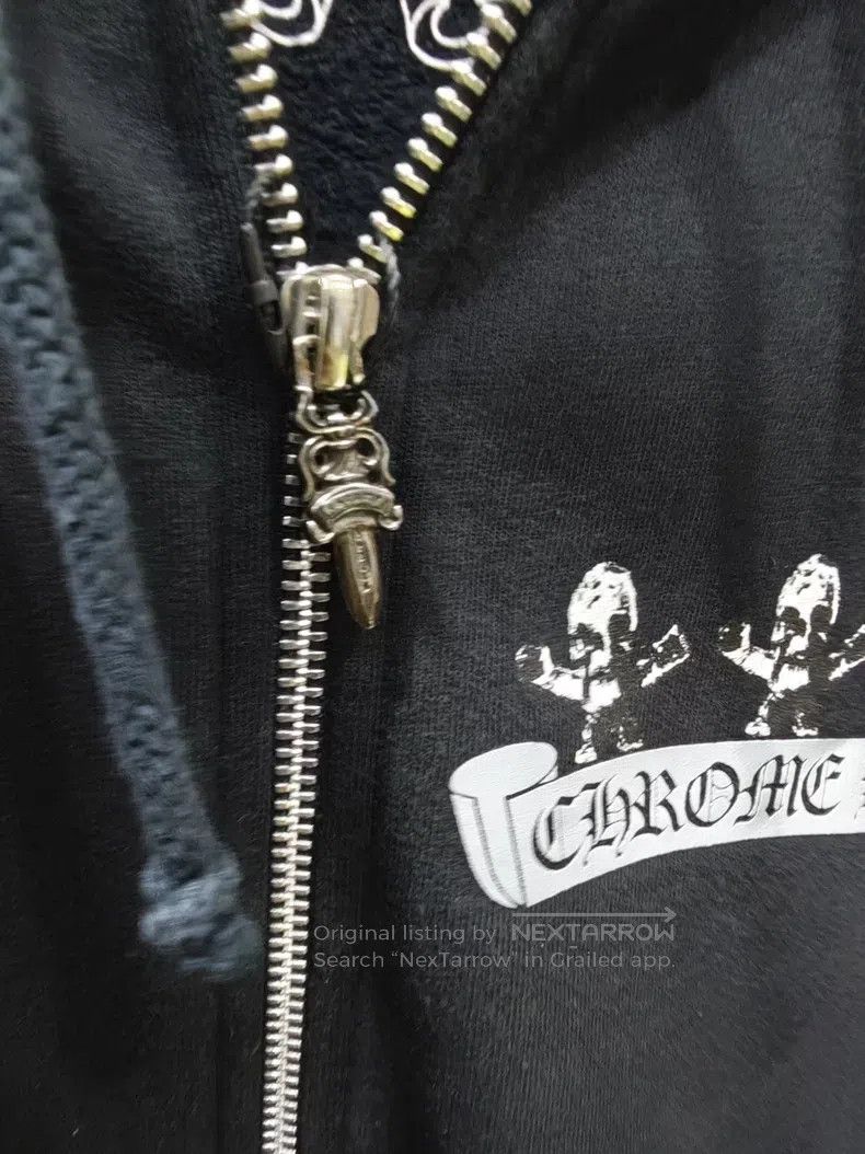 Chrome Hearts CHROME HEARTS Size L Croce heart zipper coat Size US L / EU 52-54 / 3 - 7 Thumbnail