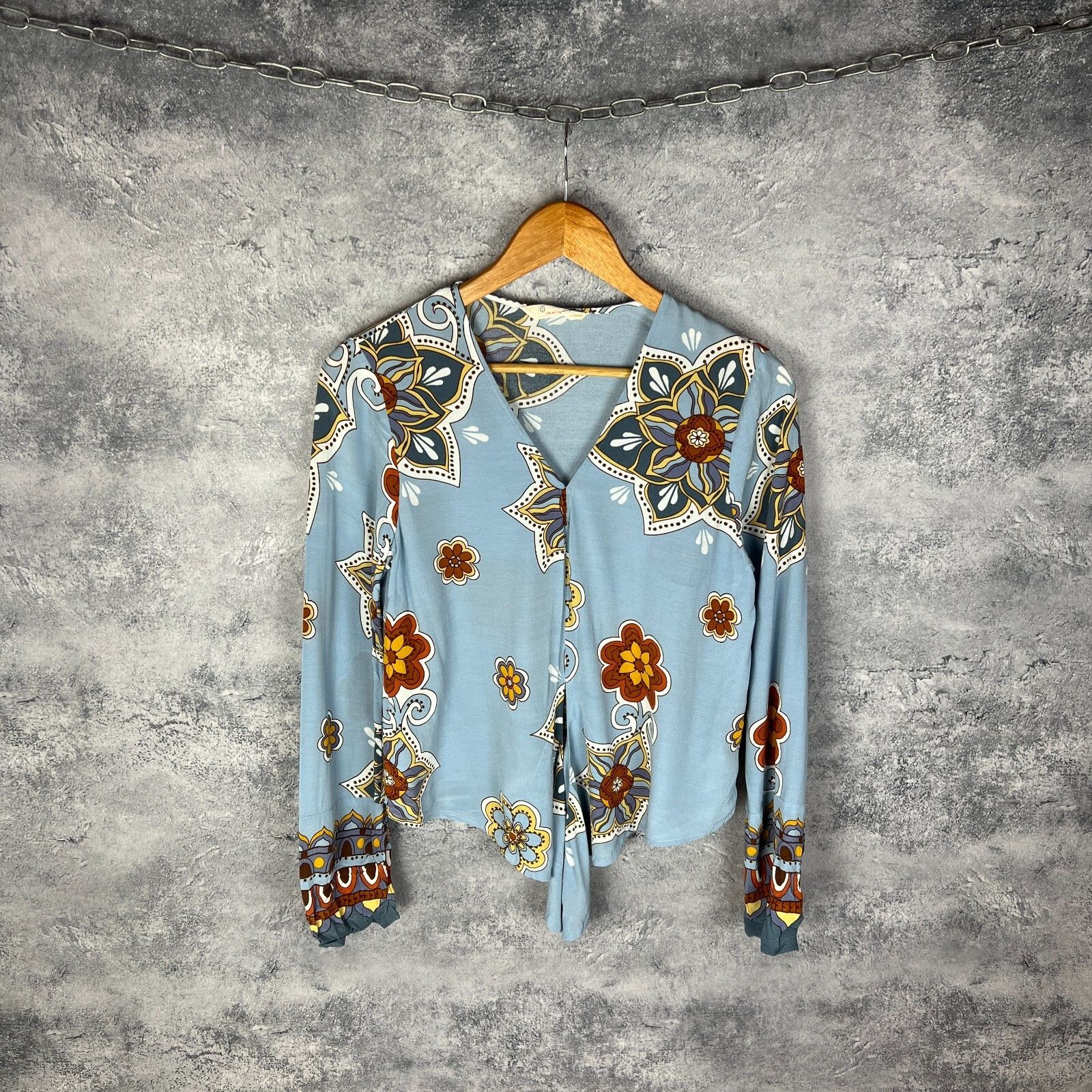 Odd Molly Odd Molly Women's Blouse Size 1 Multicolor Viscose ` Size XS / US 0-2 / IT 36-38 - 1 Thumbnail
