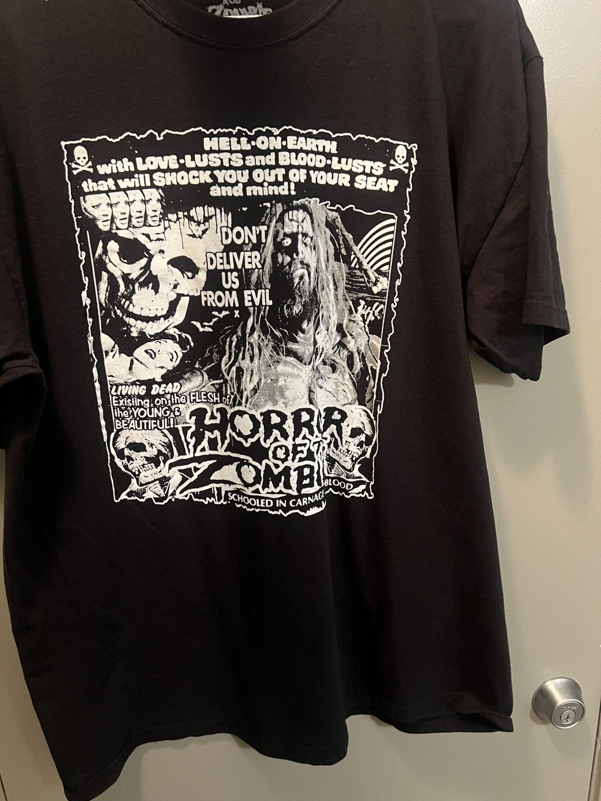 Vintage Rob Zombie Graphic Tee Size US XL / EU 56 / 4 - 1 Thumbnail