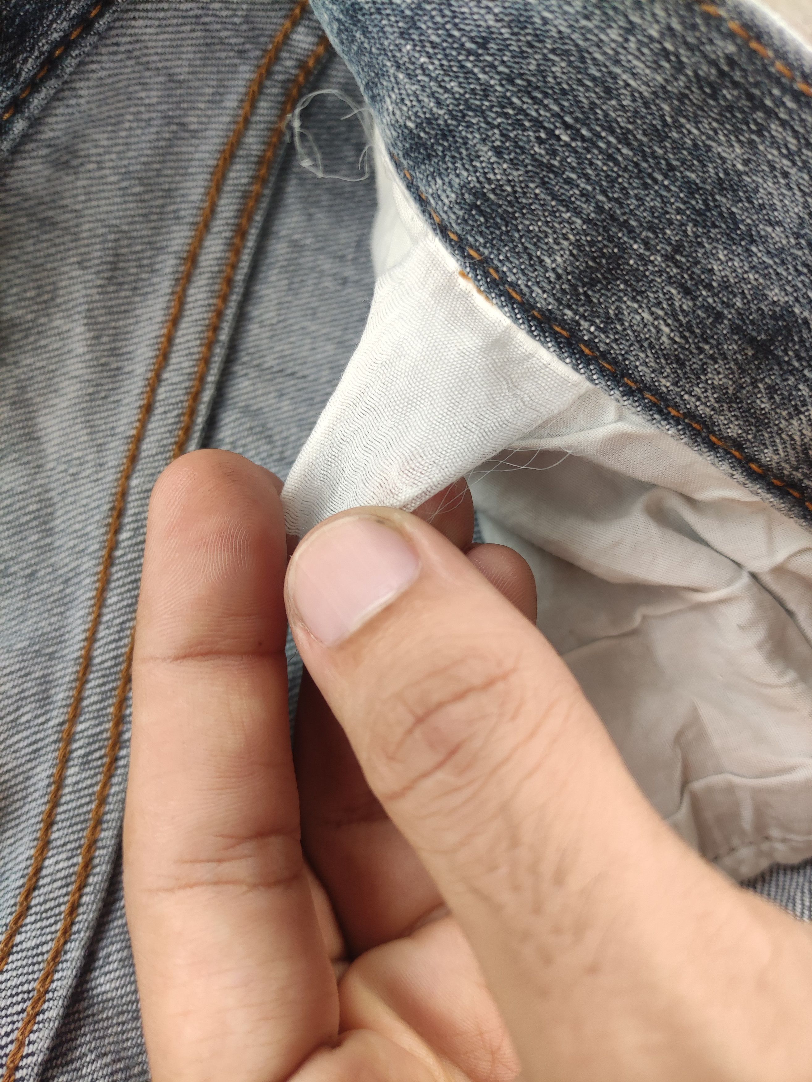 Japanese Brand Vintage Japanese Jean Distressed Faded Denim Pants Size US 34 / EU 50 - 7 Thumbnail