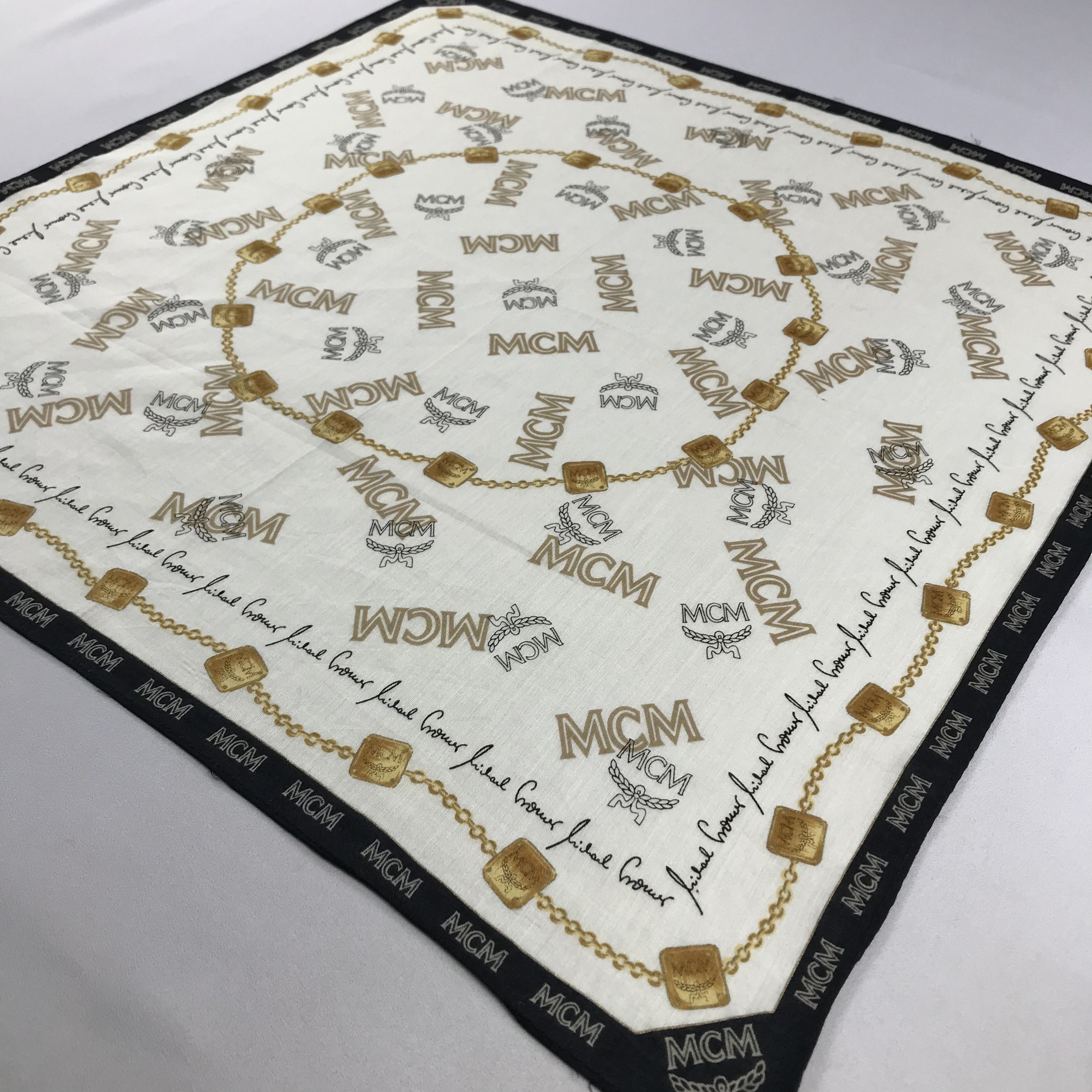 MCM MCM Handkerchief / Bandana / Neckerchief C554 Size ONE SIZE - 4 Thumbnail