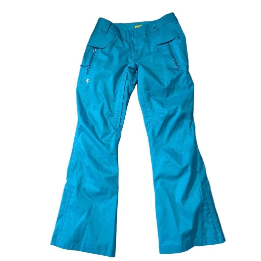 Under Armour Under Armour Turquoise Blue Storm Ski Snow Pants Size Small Size 30" / US 8 / IT 44 - 2 Thumbnail