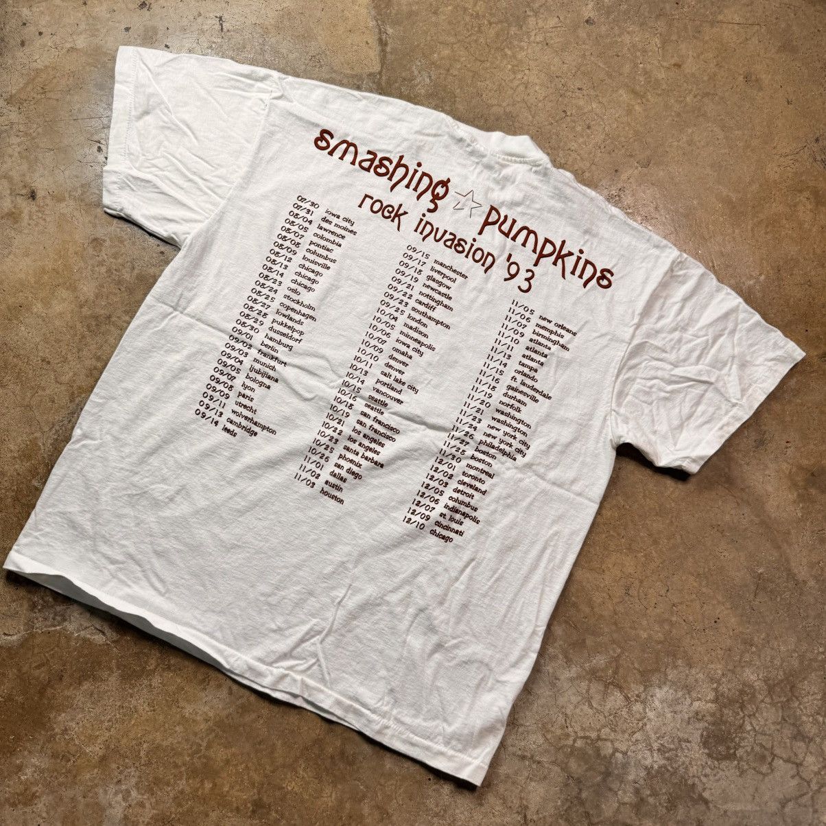 Band Tees The Smashing Pumpkins Size US XL / EU 56 / 4 - 7 Thumbnail