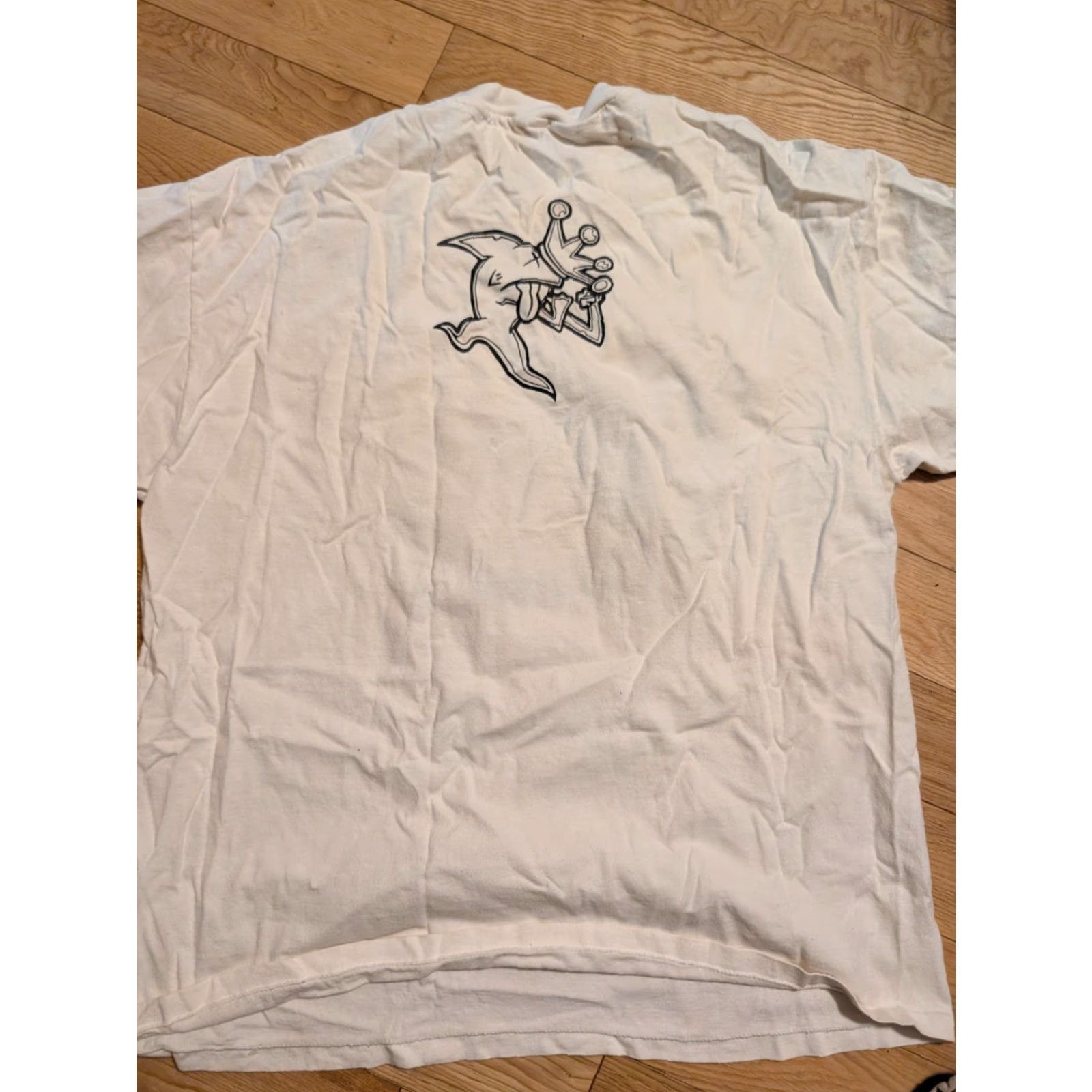 Vintage VINTAGE Giant Hagfish 1993 Chunk Light Tour Shirt XL White Short Sleeve Crew Neck T-Shirt Mens Grunge Rock 90s Limited Edition USA Size US XL / EU 56 / 4 - 5 Thumbnail