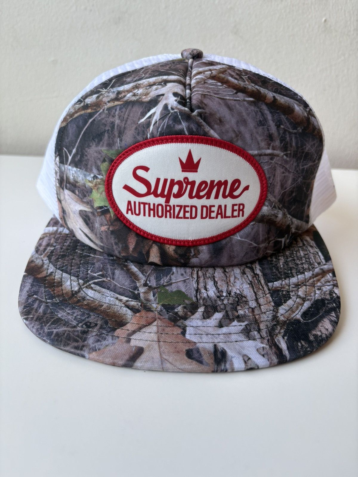 Pre-owned Supreme Authorized Mesh Back 5 Panel Hat Camo