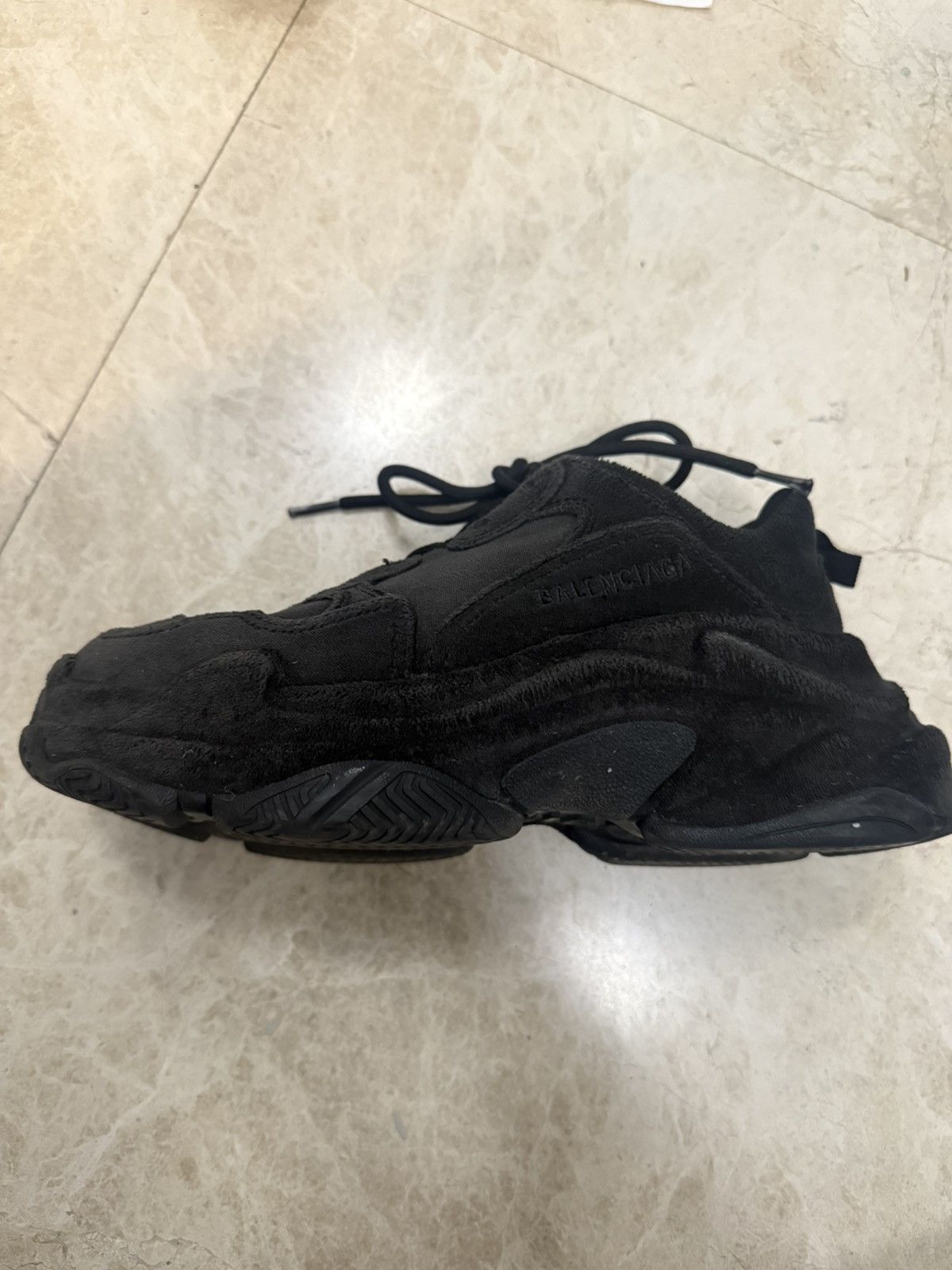 Balenciaga Balenciaga Velvet Triple S Size US 8 / IT 38 - 2 Thumbnail