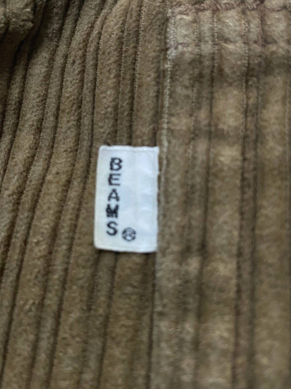 Beams Plus × Hysteric Glamour Beams Japan Brown Tan Corduroy Straight Fit Pants Size US 29 - 12 Thumbnail