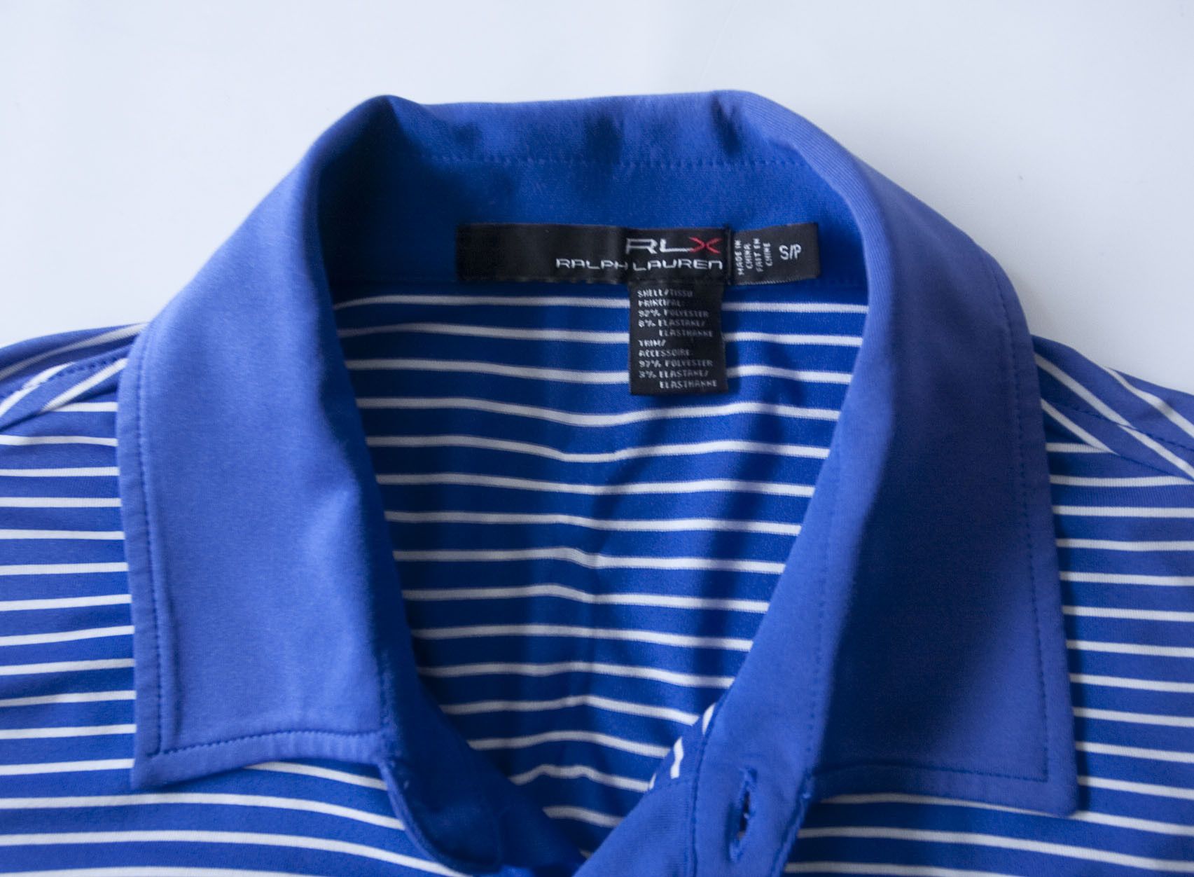 RLX Ralph Lauren Ralph Lauren RLX Polo Shirt Size S Blue Stripe Size US S / EU 44-46 / 1 - 3 Thumbnail