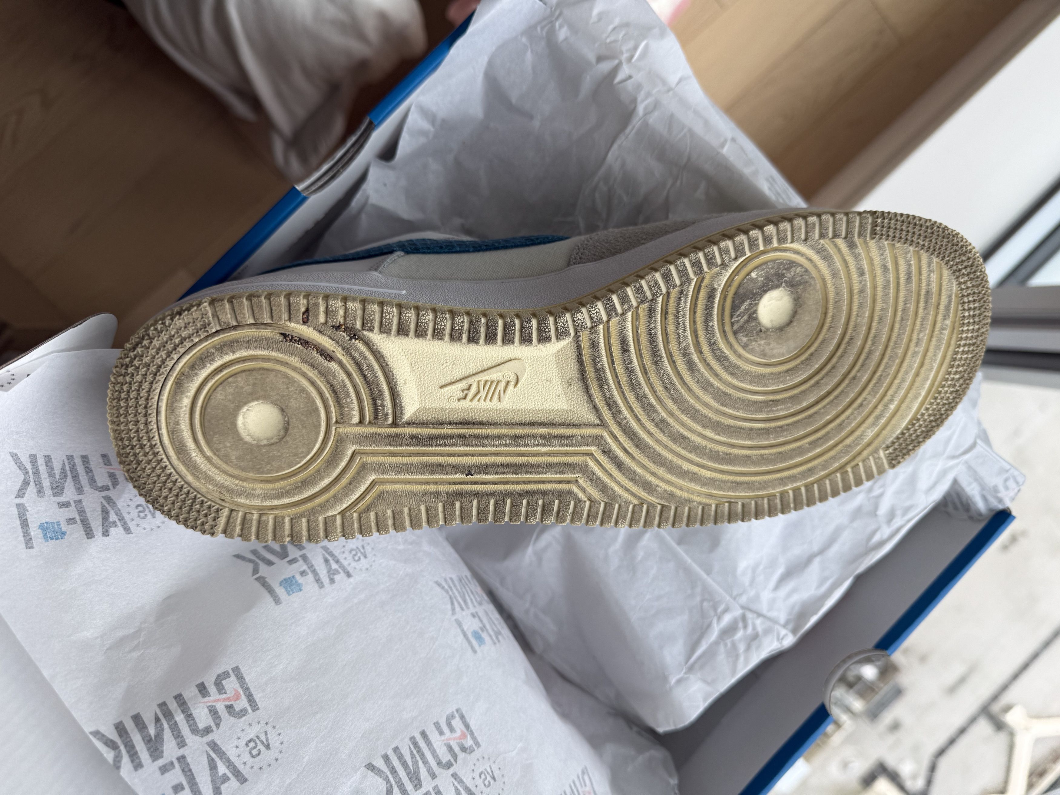 Nike × Undefeated Undefeated Air Force ones Size US 14 / EU 47 - 8 Thumbnail