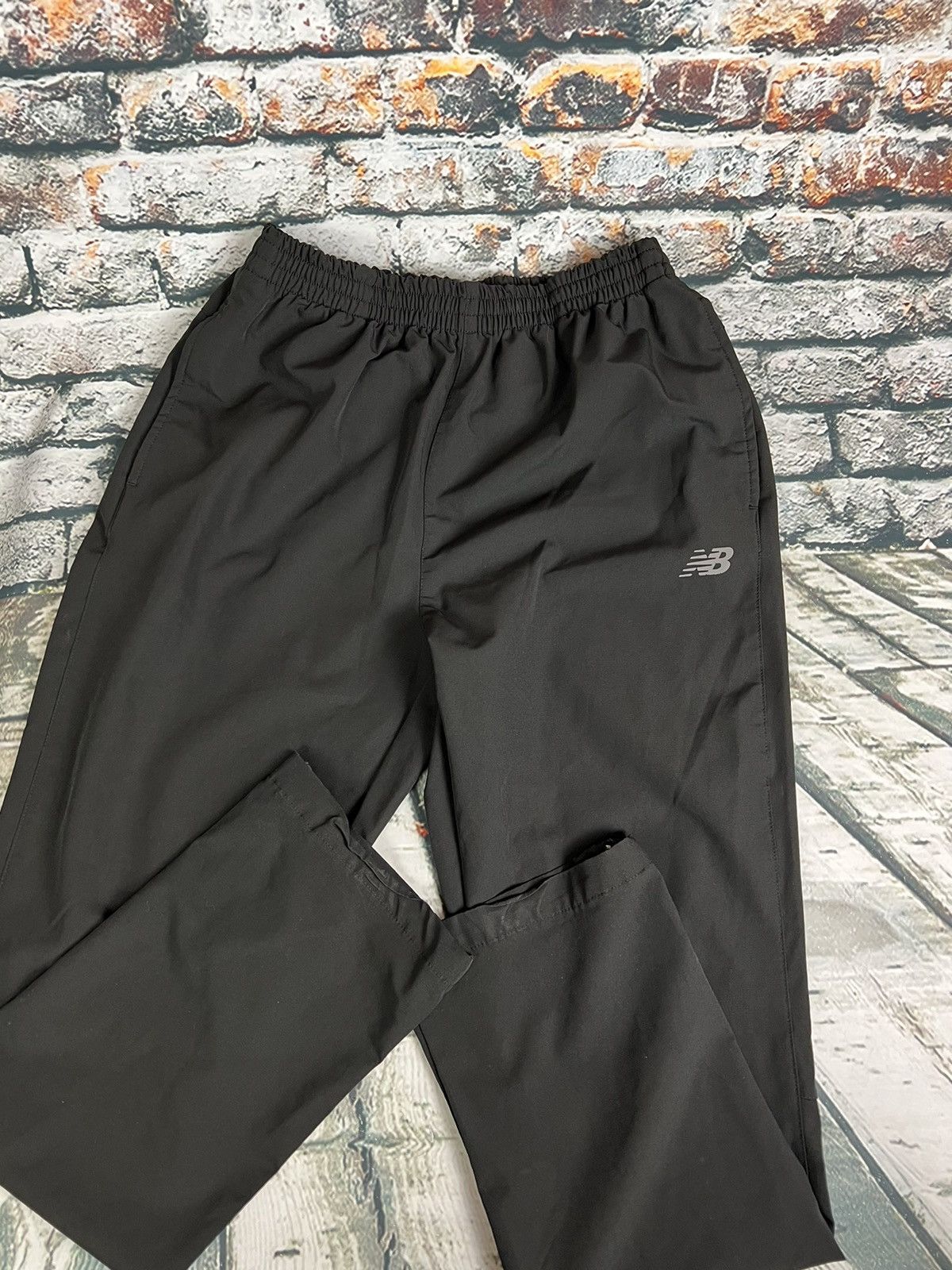 New Balance New Balance Black Jogging Work Out Zip Ankle Pants L Grailed