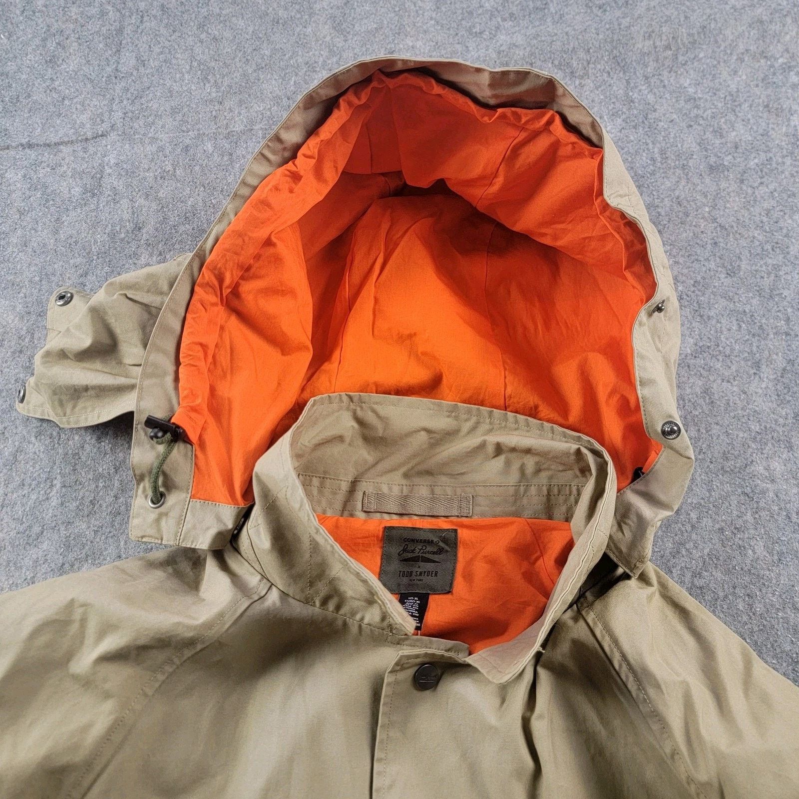 Todd Snyder x Converse Trench Jacket Parka British Millerain