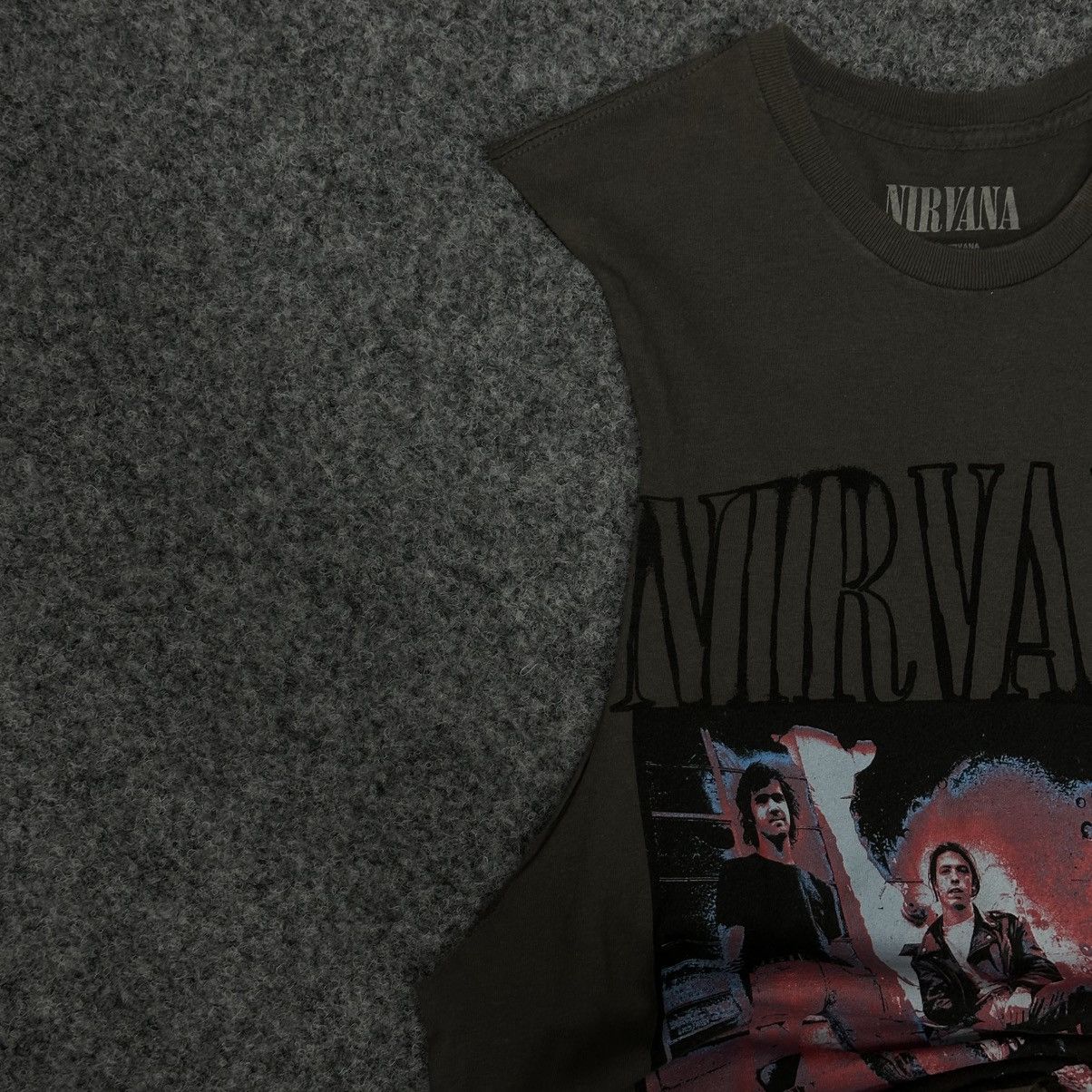 Nirvana VTG Adult Nirvana Tank Top Gray Size XS Band Rock 00s USA Size US XS / EU 42 / 0 - 3 Thumbnail