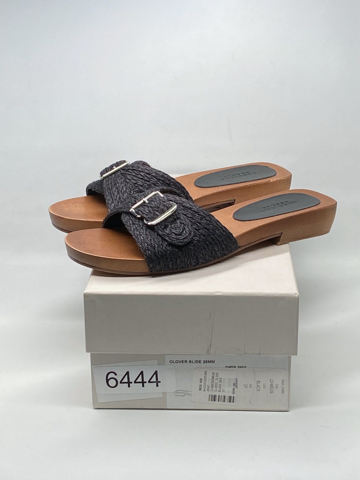Gabriela Hearst Gabriela Hearst Clover Jute & Wood Slide size 37 Size US 7 / IT 37 - 11 Thumbnail
