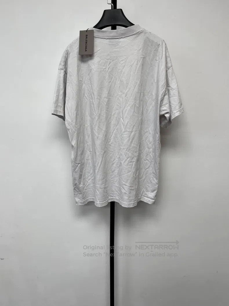 Balenciaga Balenciaga Mirror Image Logo Short Sleeve T-Shirt Size US L / EU 52-54 / 3 - 2 Thumbnail