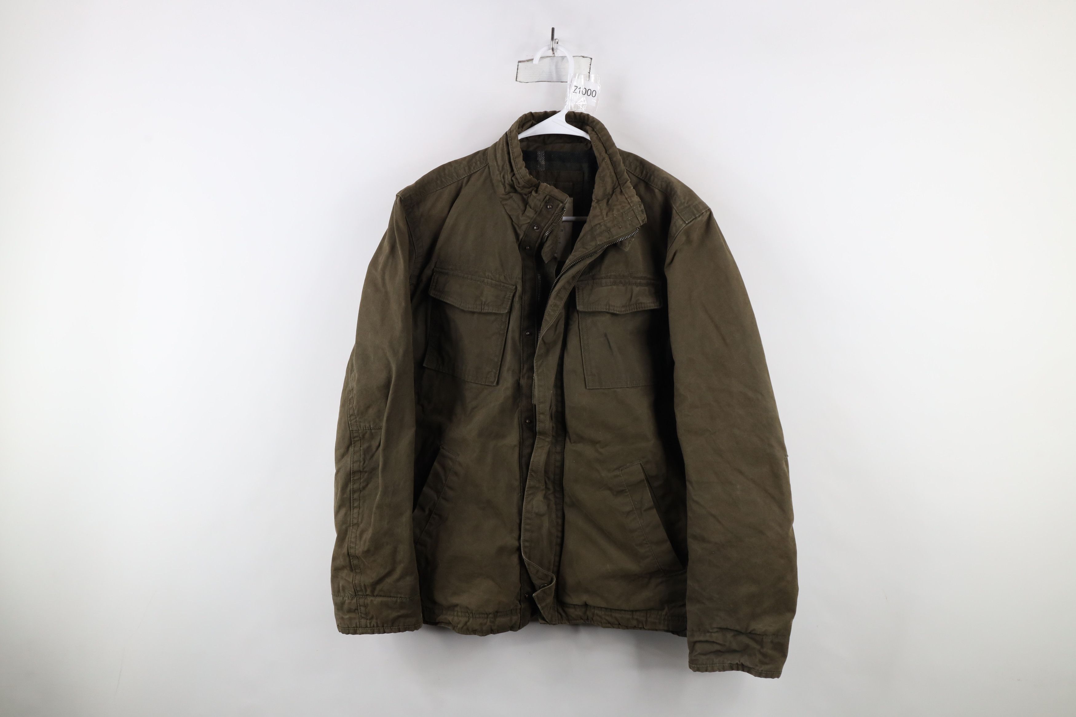 American Eagle Outfitters × Vintage Vintage Y2K American Eagle Outfitters Military Field Jacket Size US M / EU 48-50 / 2 - 1 Thumbnail
