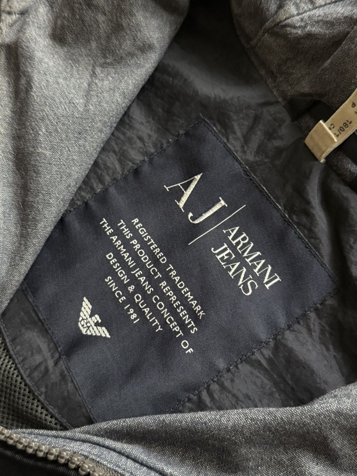 Giorgio Armani Giorgio Armani Jeans vintage windbreaker jacket Size US M / EU 48-50 / 2 - 5 Thumbnail