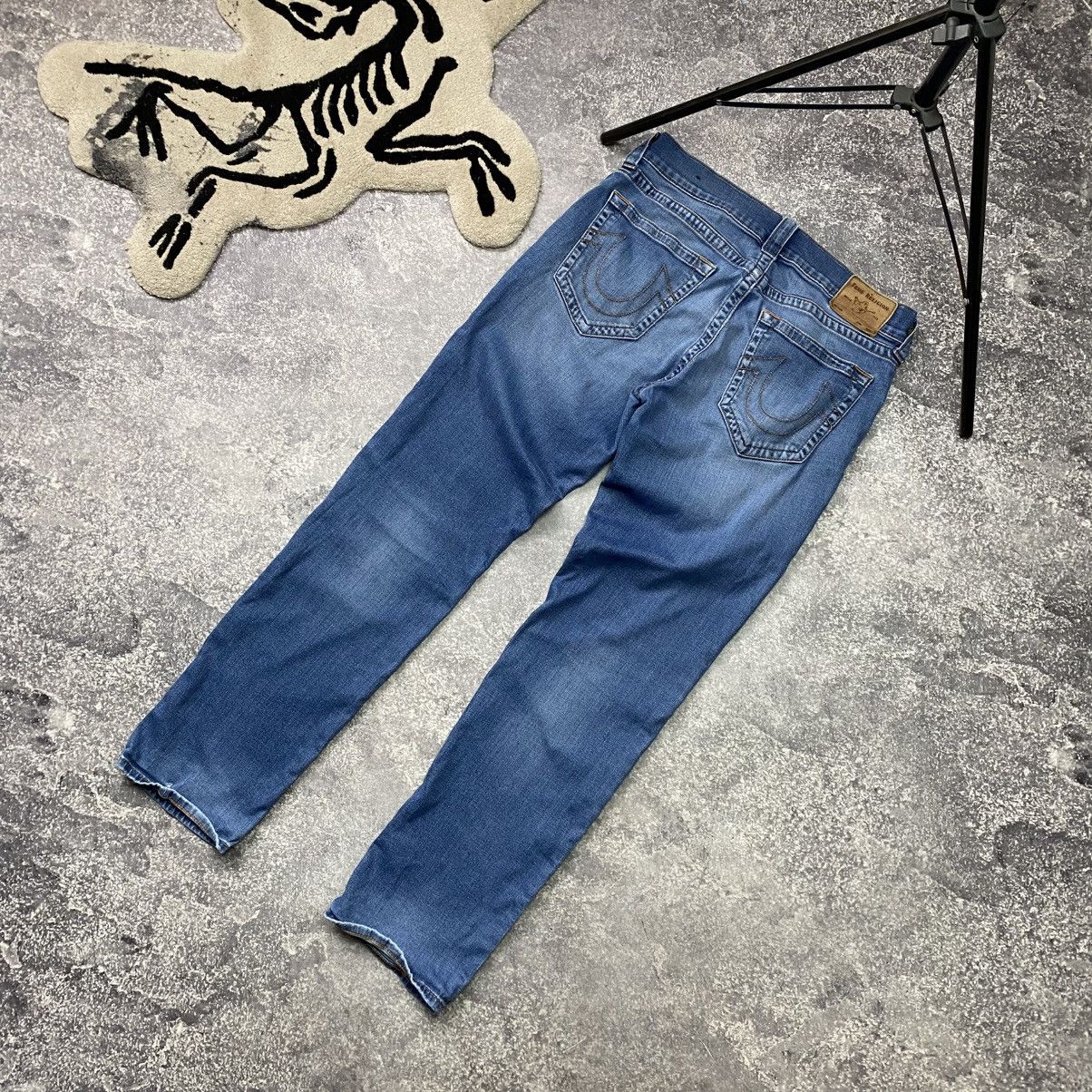True Religion × Vintage Vintage True Religion Big Logo y2k opium hype denim jeans Size US 31 - 1 Thumbnail