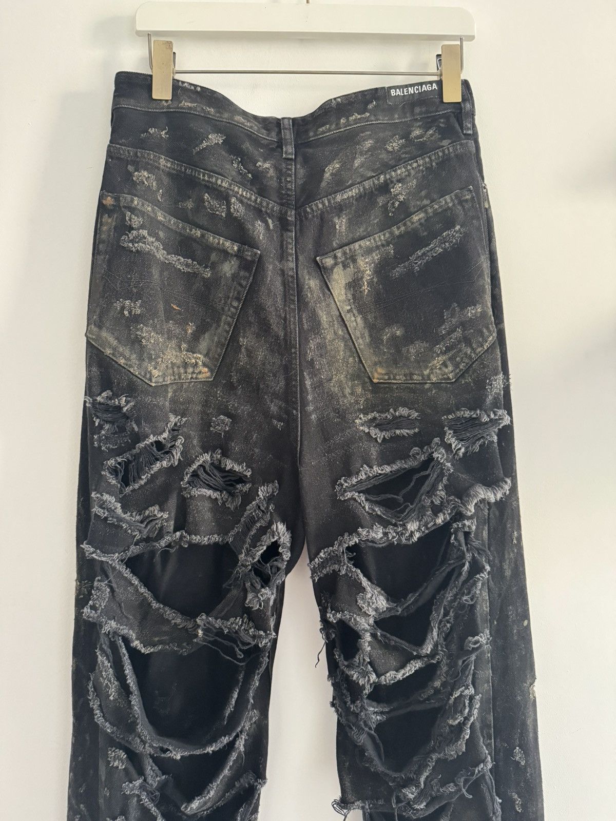 Balenciaga Balenciaga Mud Show Baggy Jeans Size US 36 / EU 52 - 5 Thumbnail