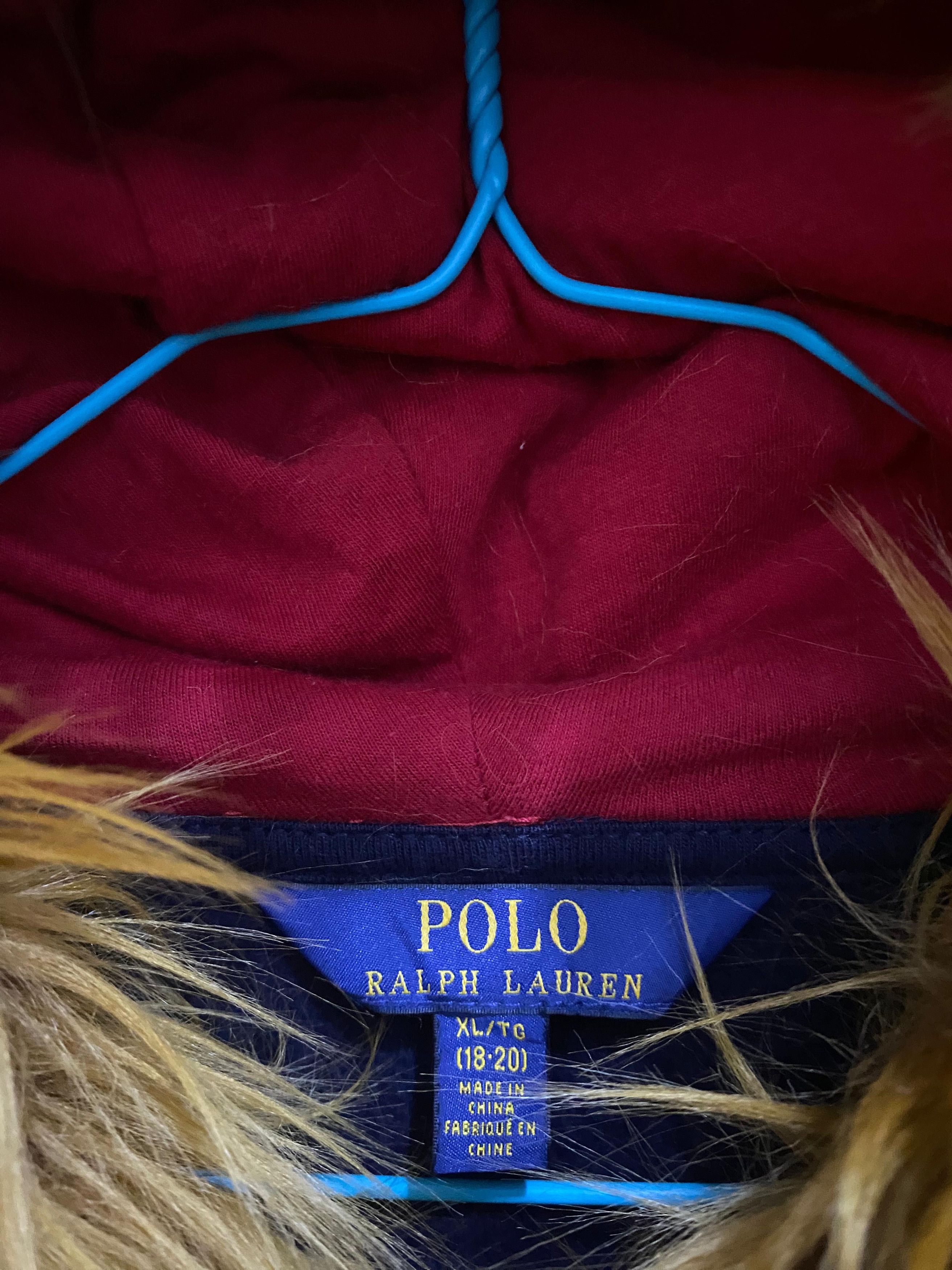Polo Ralph Lauren Polo Ralph Lauren Fur Zipper Hoodie Size US L / EU 52-54 / 3 - 14 Thumbnail
