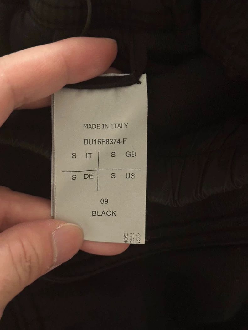 Rick Owens Rick Owens size s Dropped cotton Berlin black f cotton chun Size US 28 / EU 44 - 5 Thumbnail