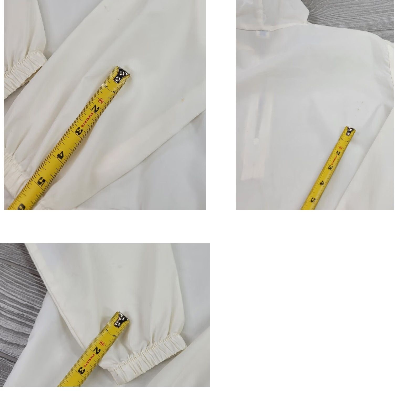 Vintage VINTAGE Artex Snoopy 1/2 Zip Hooded Windbreaker Shirt Mens S White 70s Ferris State University Rare Size US S / EU 44-46 / 1 - 9 Thumbnail